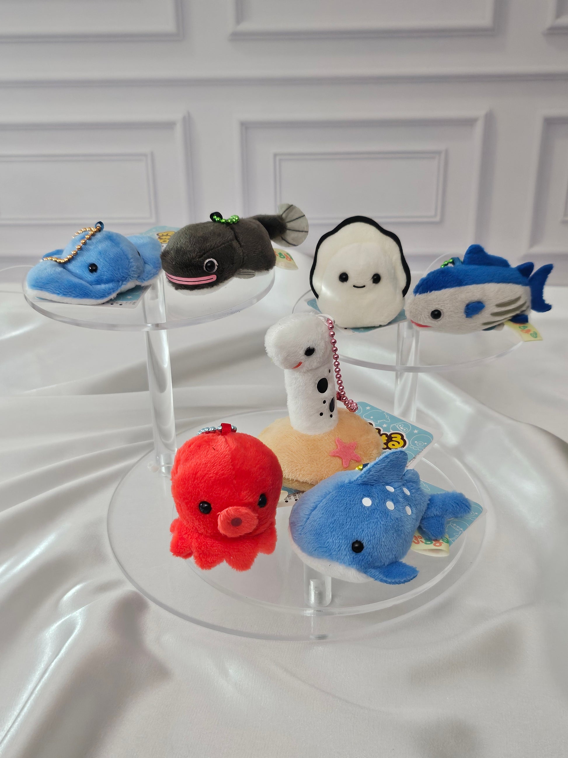 Sea Critters 2 - Puchimaru - Mini Animal Bean-filled Plush Keychain