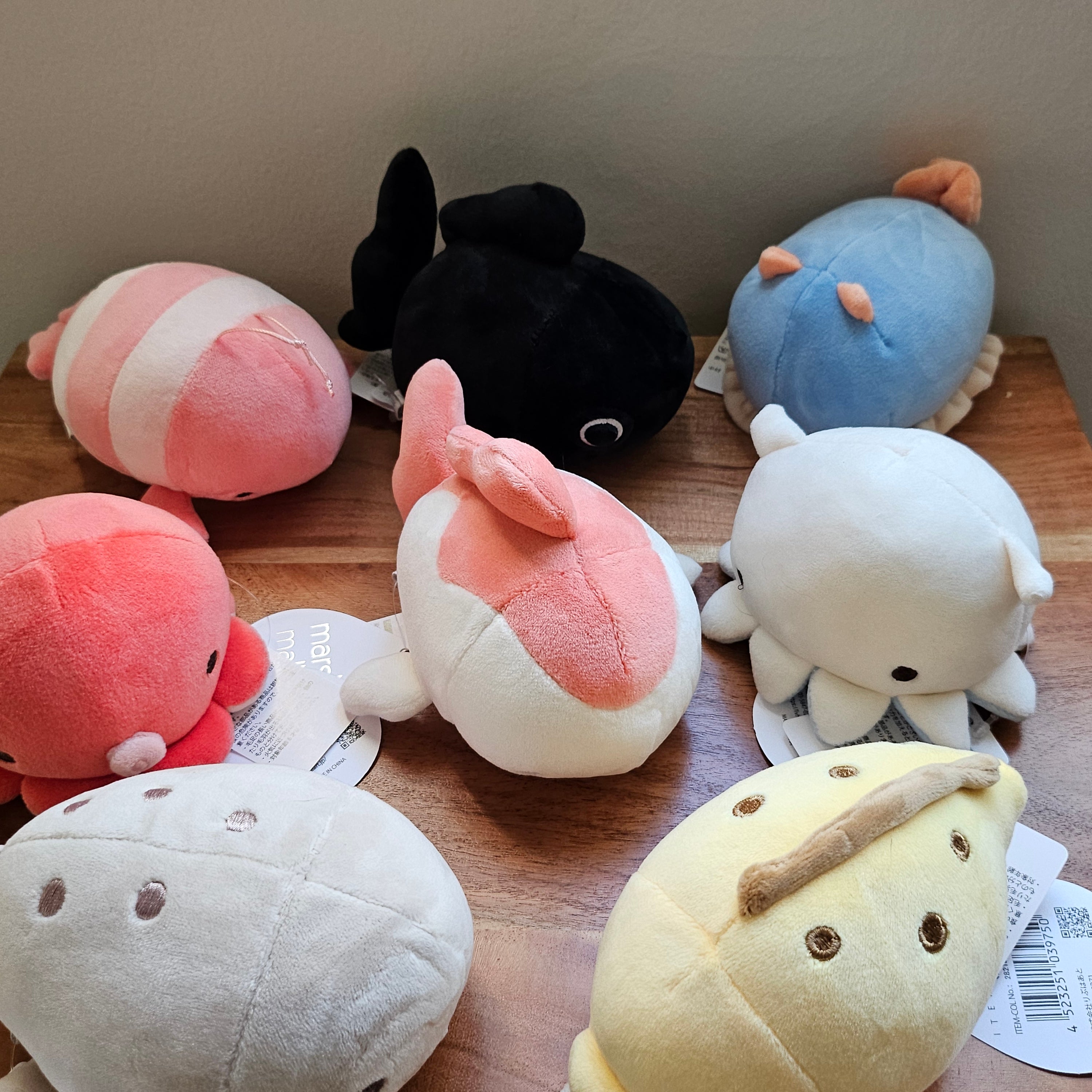 Marshmallow Aquamie - Soft Squishy Sea Life - 11cm Plush