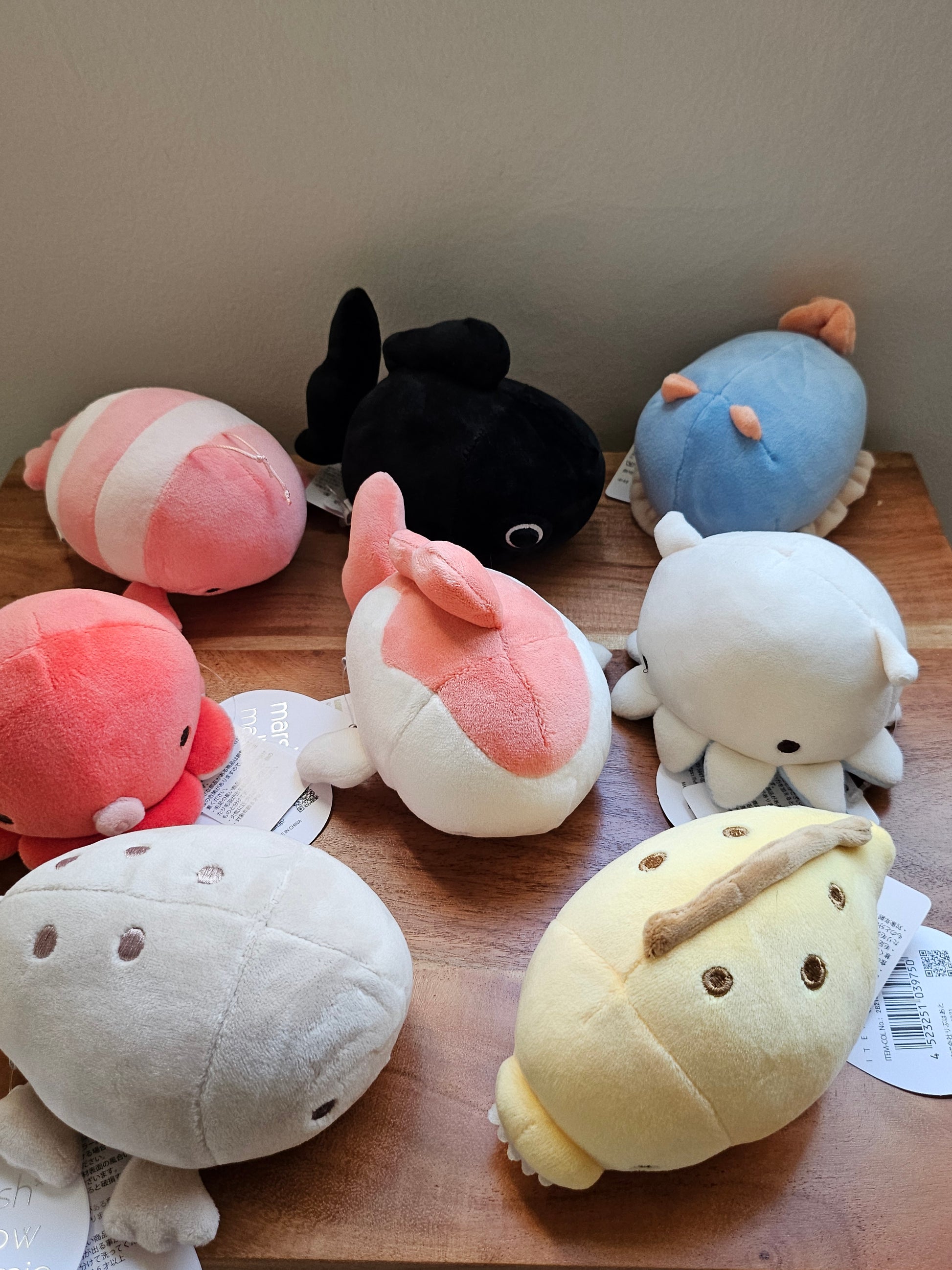 Marshmallow Aquamie - Soft Squishy Sea Life - 11cm Plush