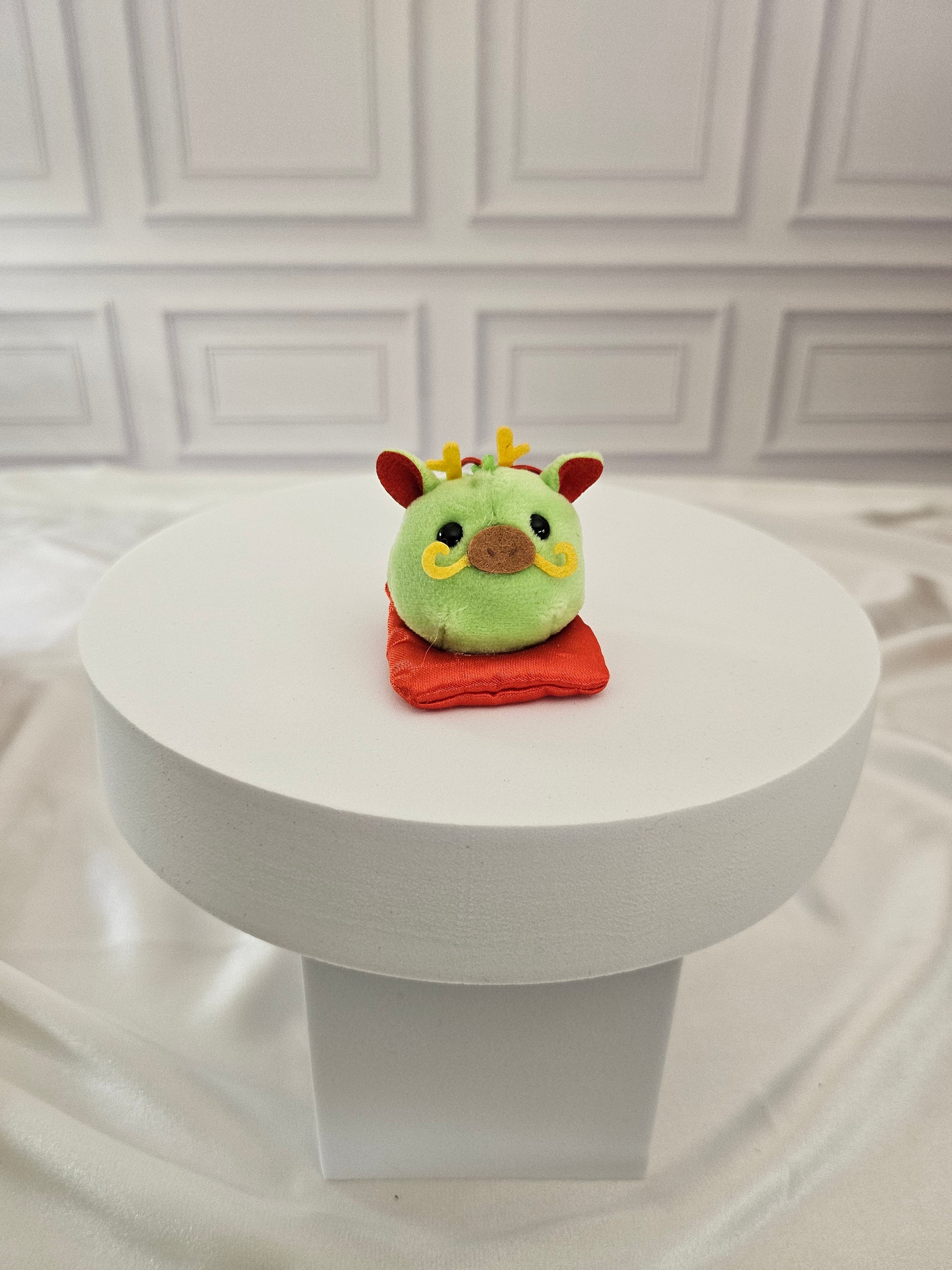 RARE Discountinued - Puchimaru - Mini Animal Bean-filled Plush Keychain
