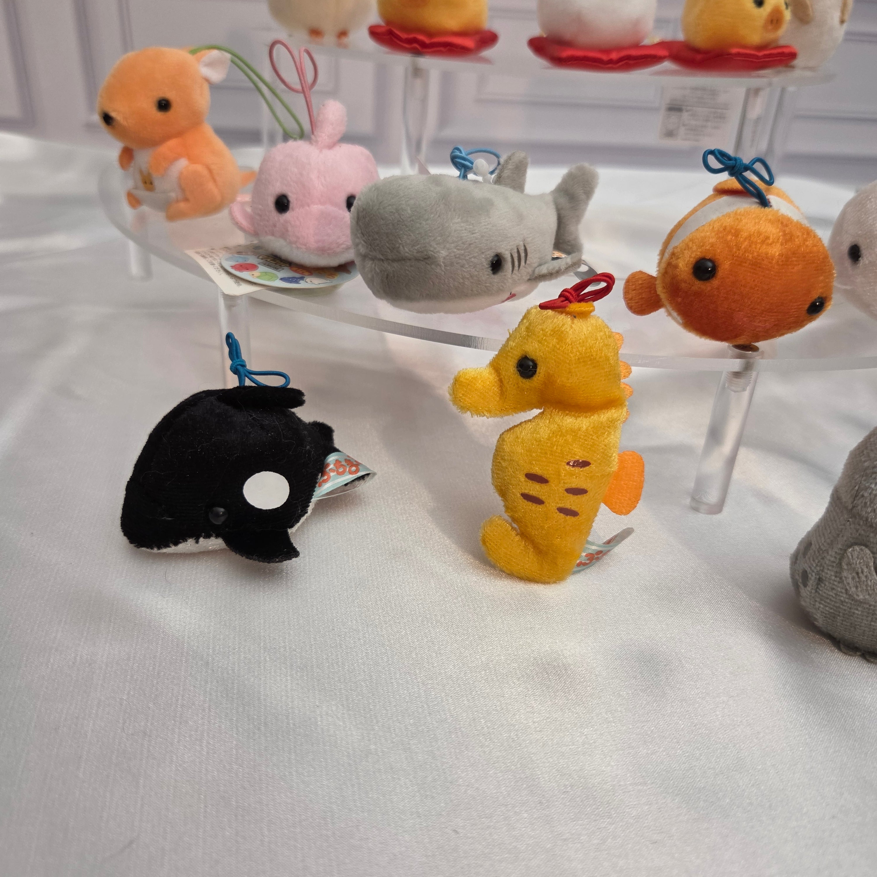 RARE Discountinued - Puchimaru - Mini Animal Bean-filled Plush Keychain