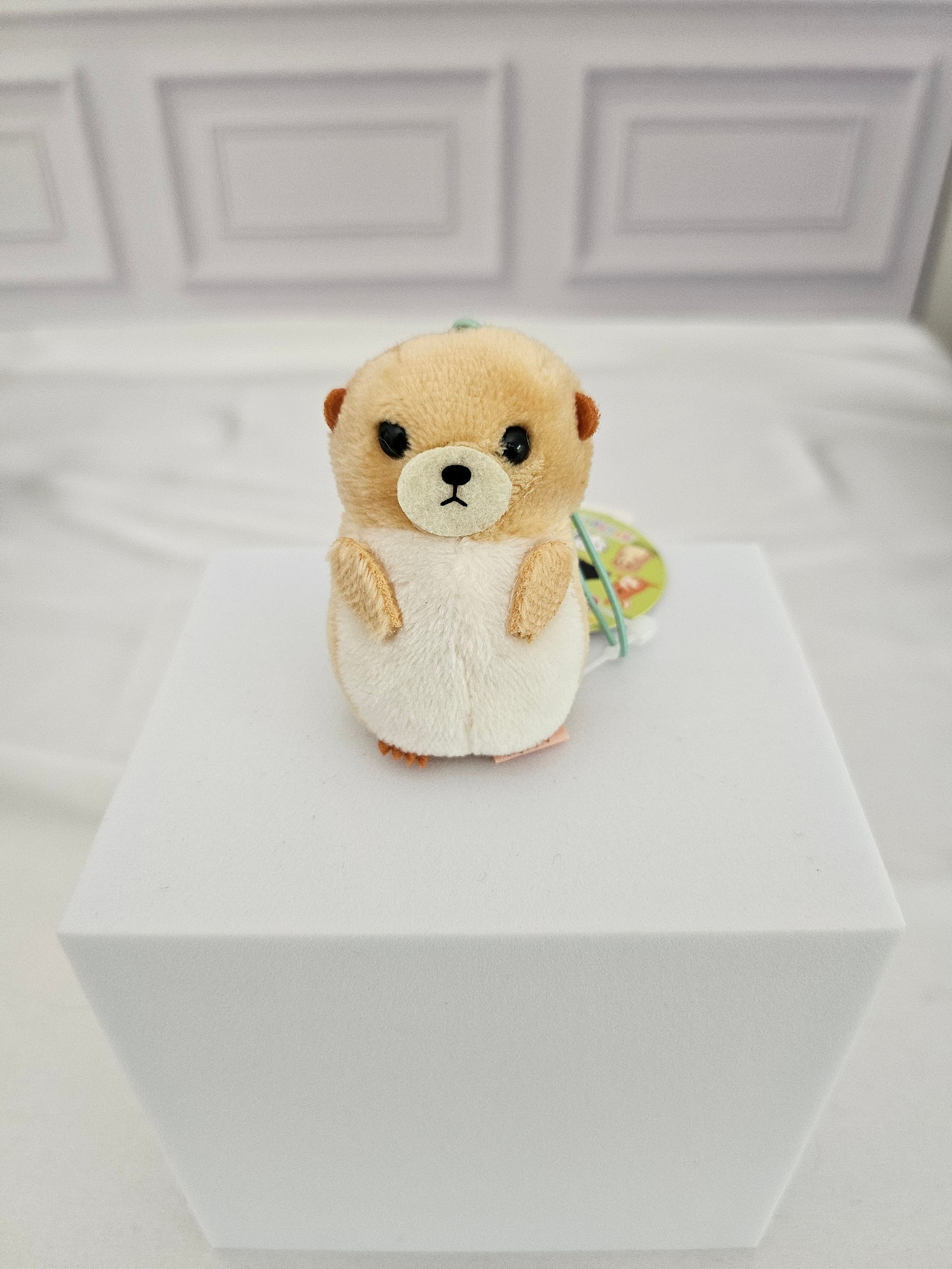 RARE Discountinued - Puchimaru - Mini Animal Bean-filled Plush Keychain