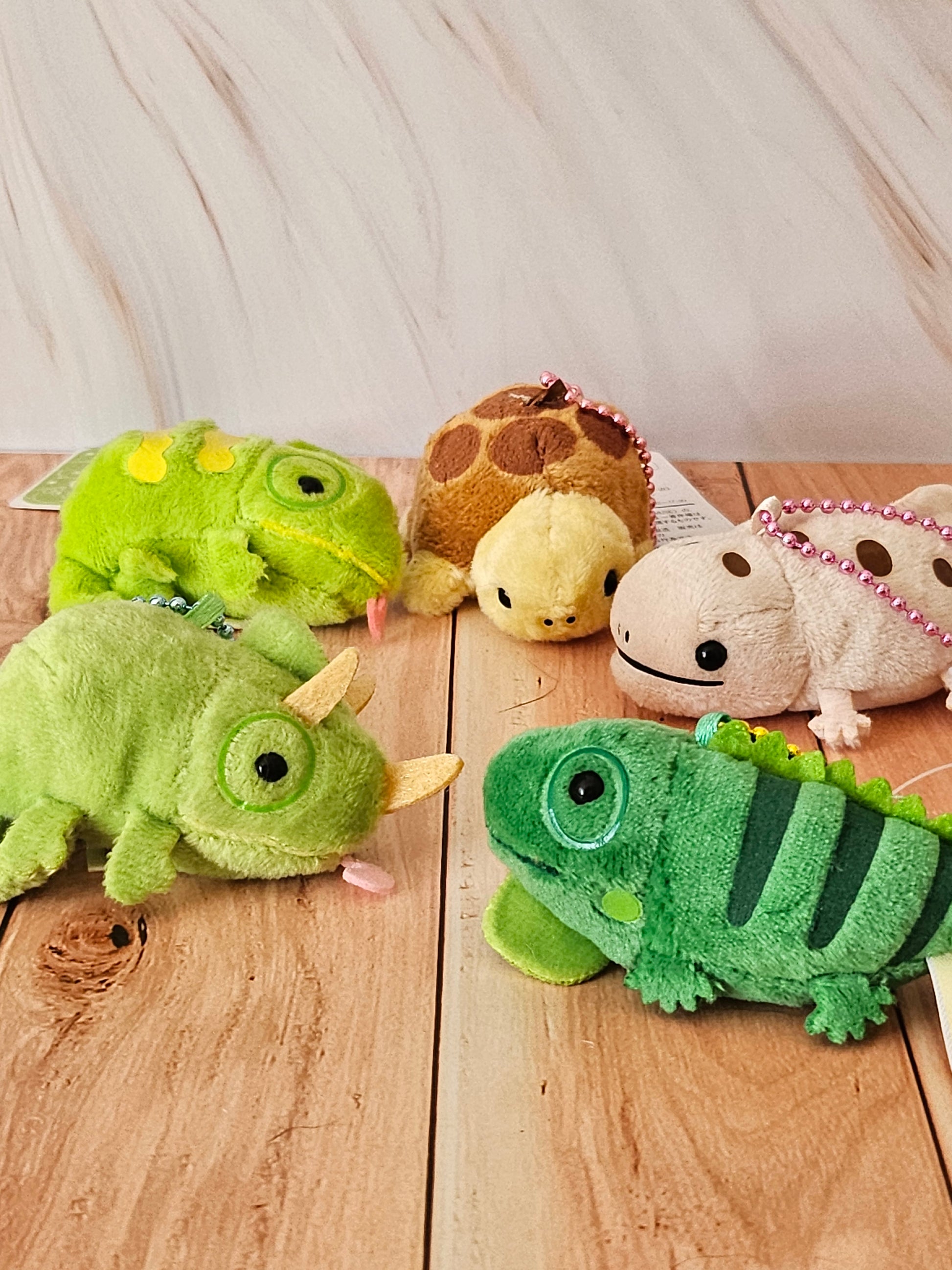 Lizards & Co - Puchimaru - Mini Animal Bean-filled Plush Keychain