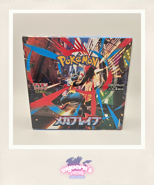 Pokemon - Mega Brave Booster Box - m1L - Japanese - Sealed
