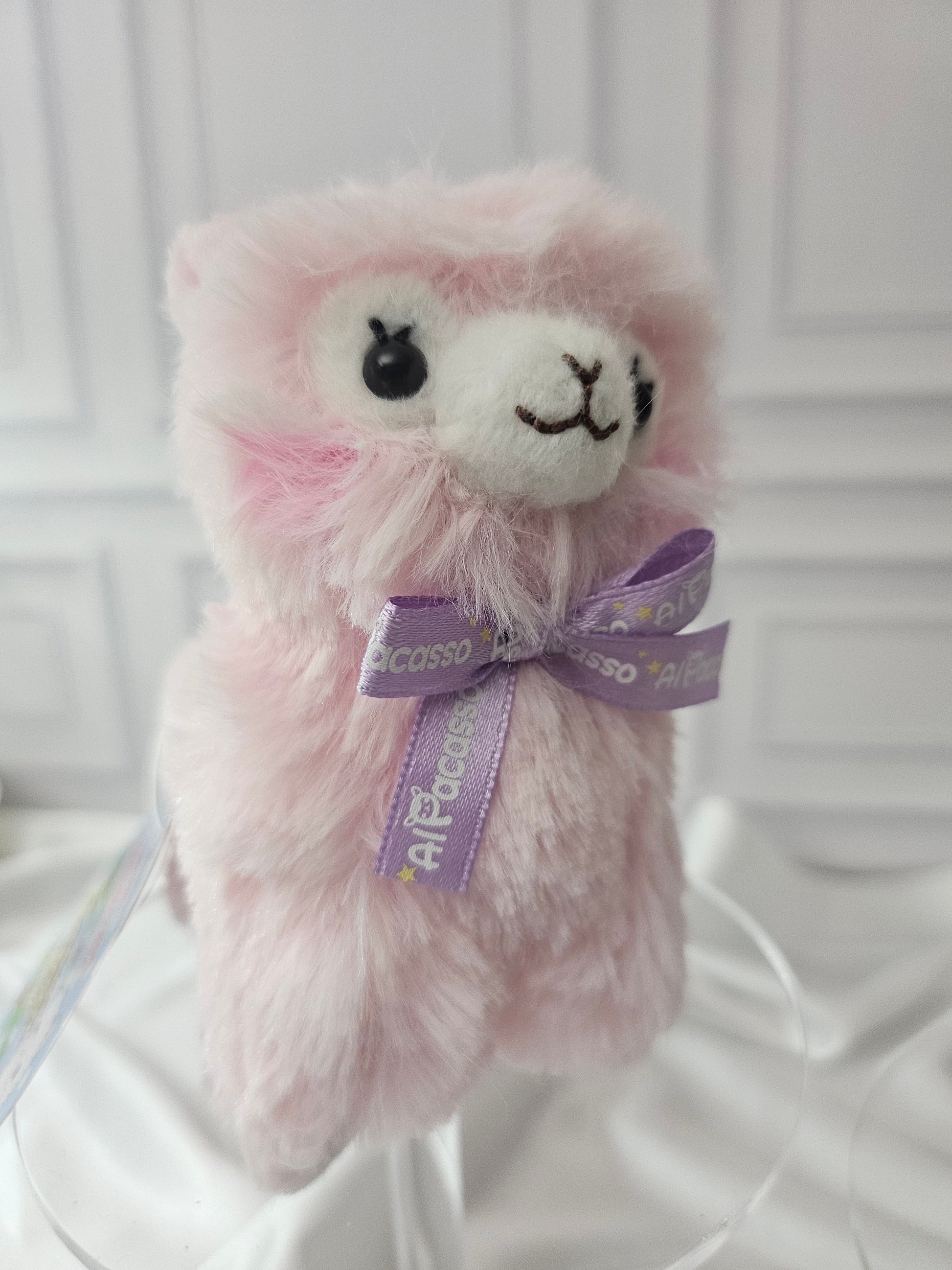 Alpacasso - Ribbon Collection - Adorable Alpaca Plush Keychain