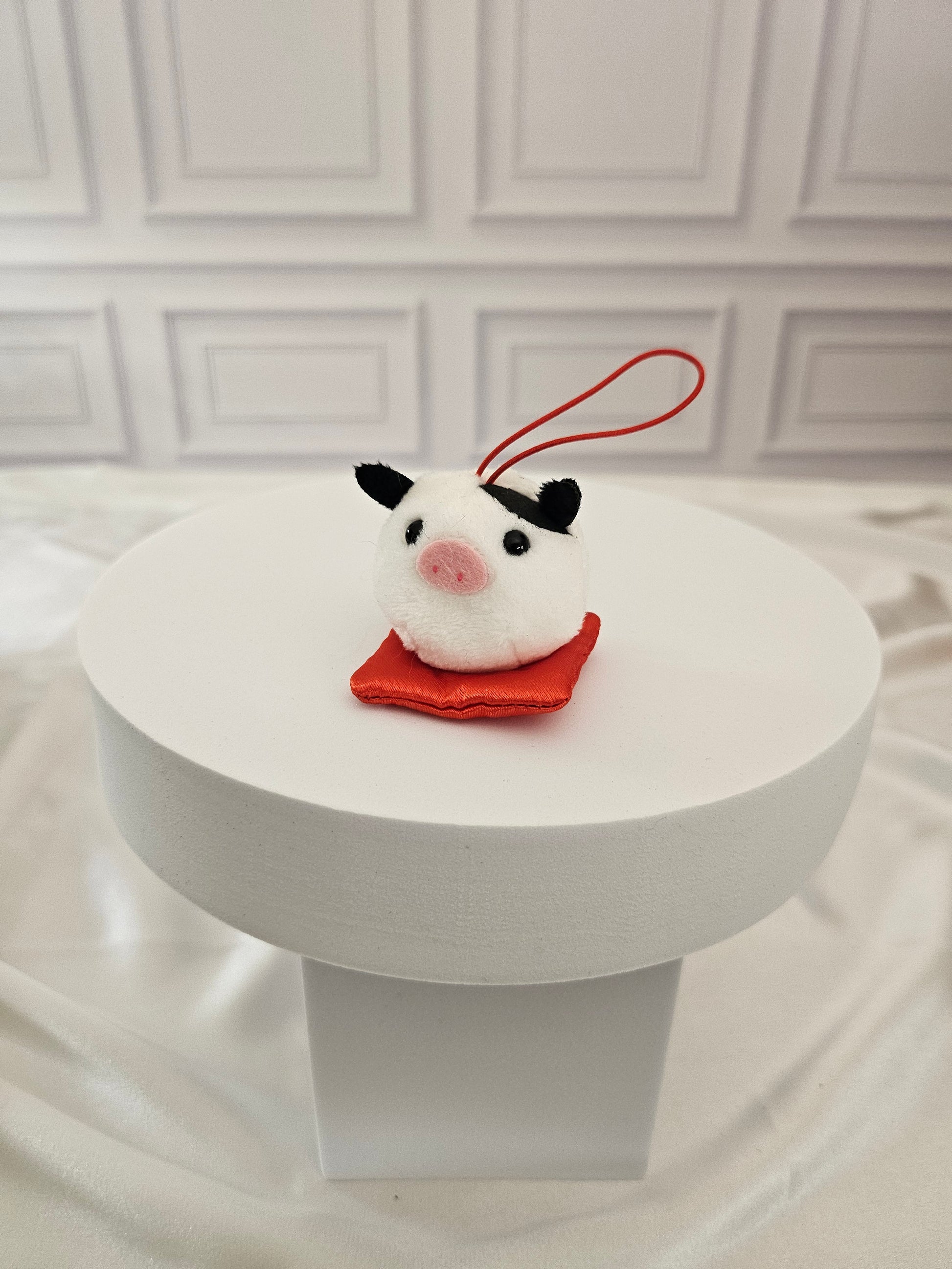 RARE Discountinued - Puchimaru - Mini Animal Bean-filled Plush Keychain