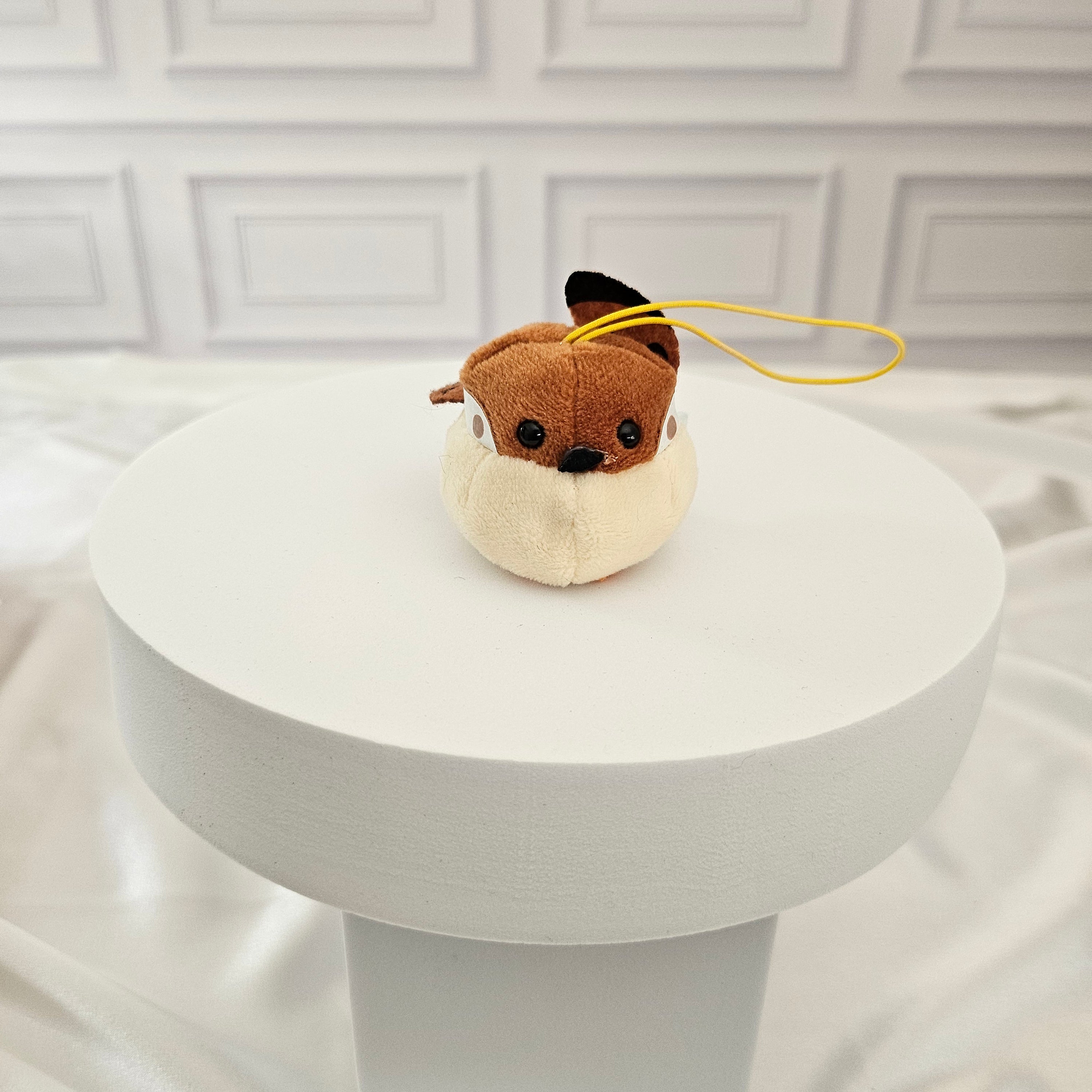 RARE Discountinued - Puchimaru - Mini Animal Bean-filled Plush Keychain