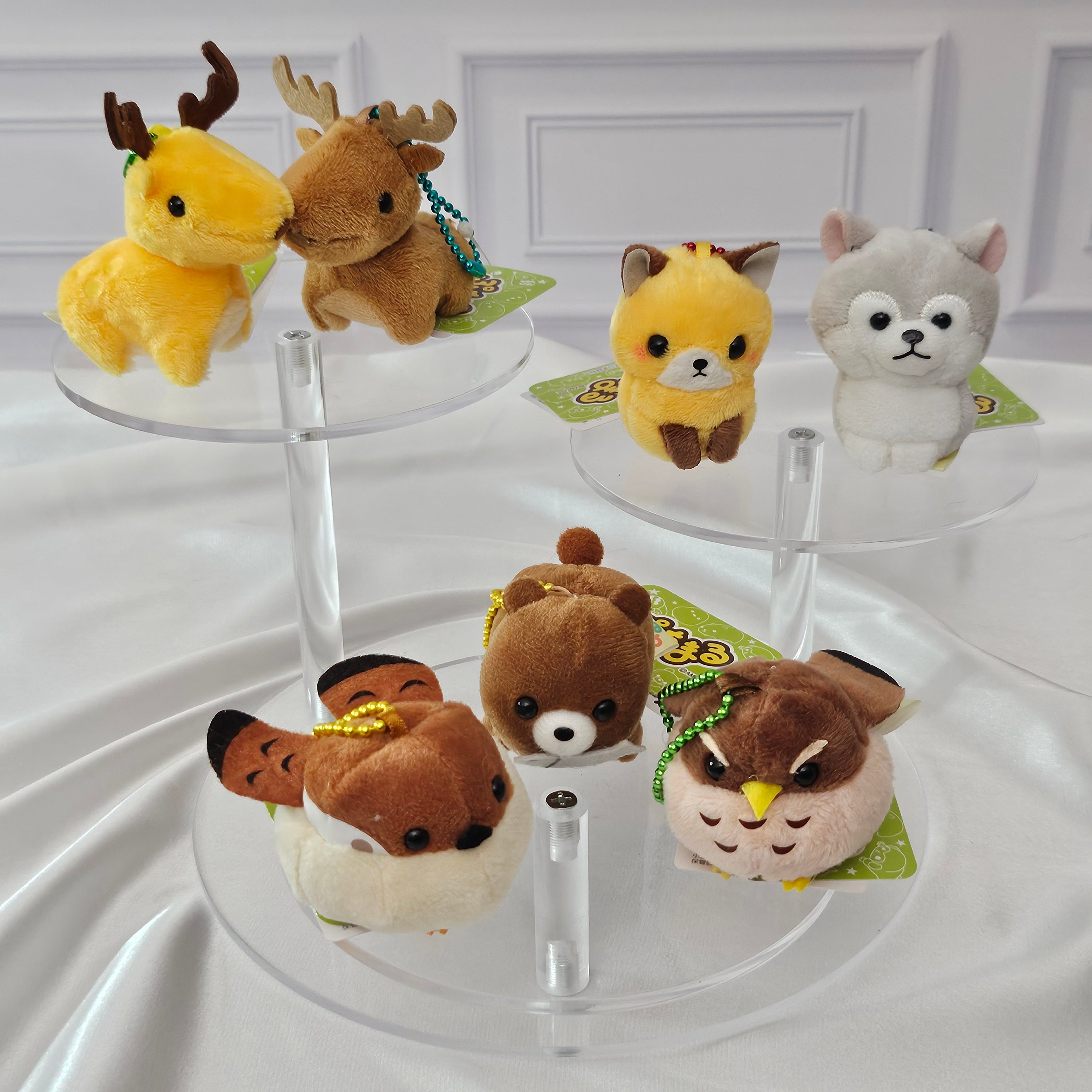 Backyard Animals - Puchimaru - Mini Animal Bean-filled Plush Keychain