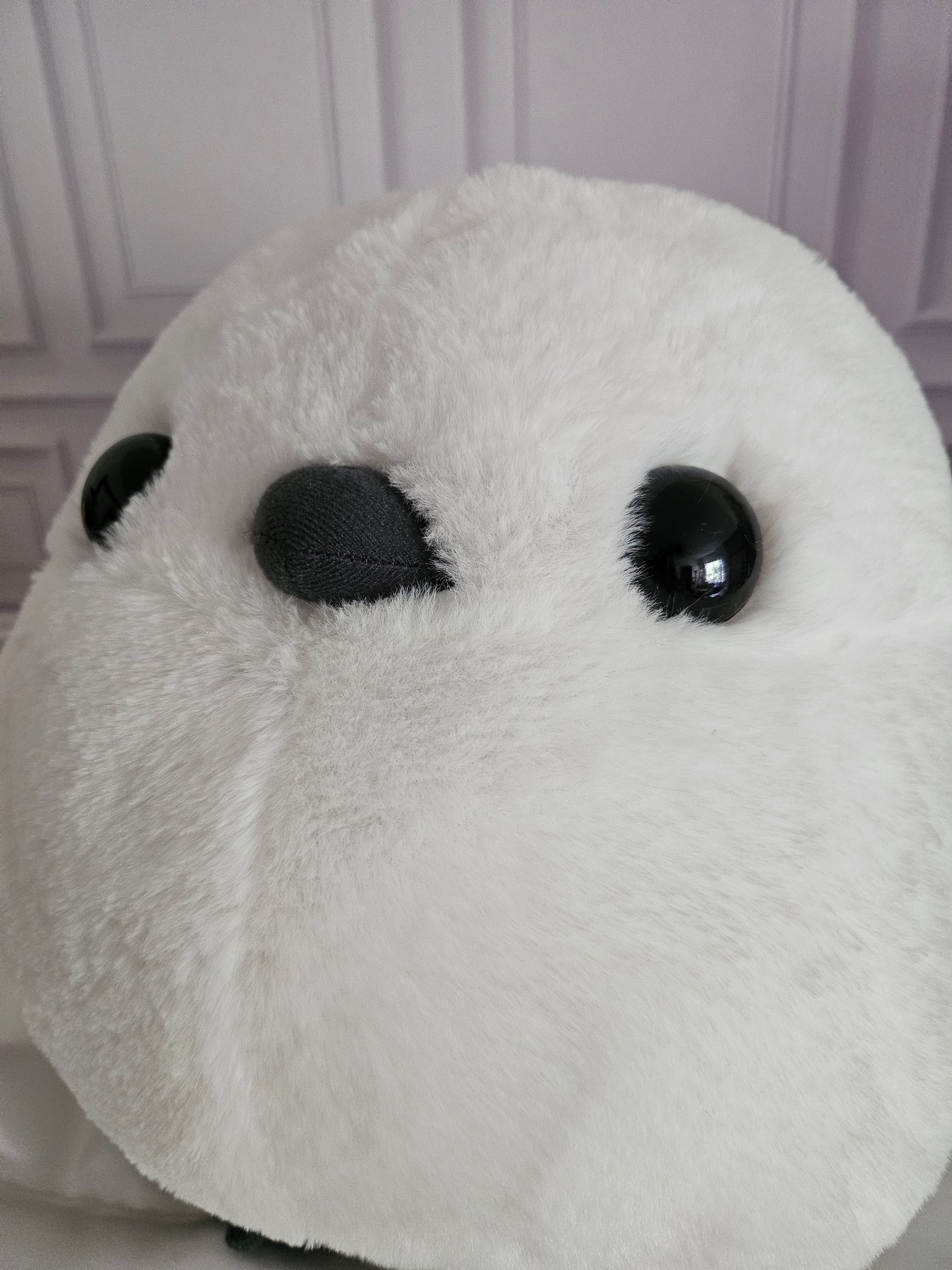 Extra Large Fuku Fuku Shima Enaga  - Adorable 28cm Snow Fairy Plush