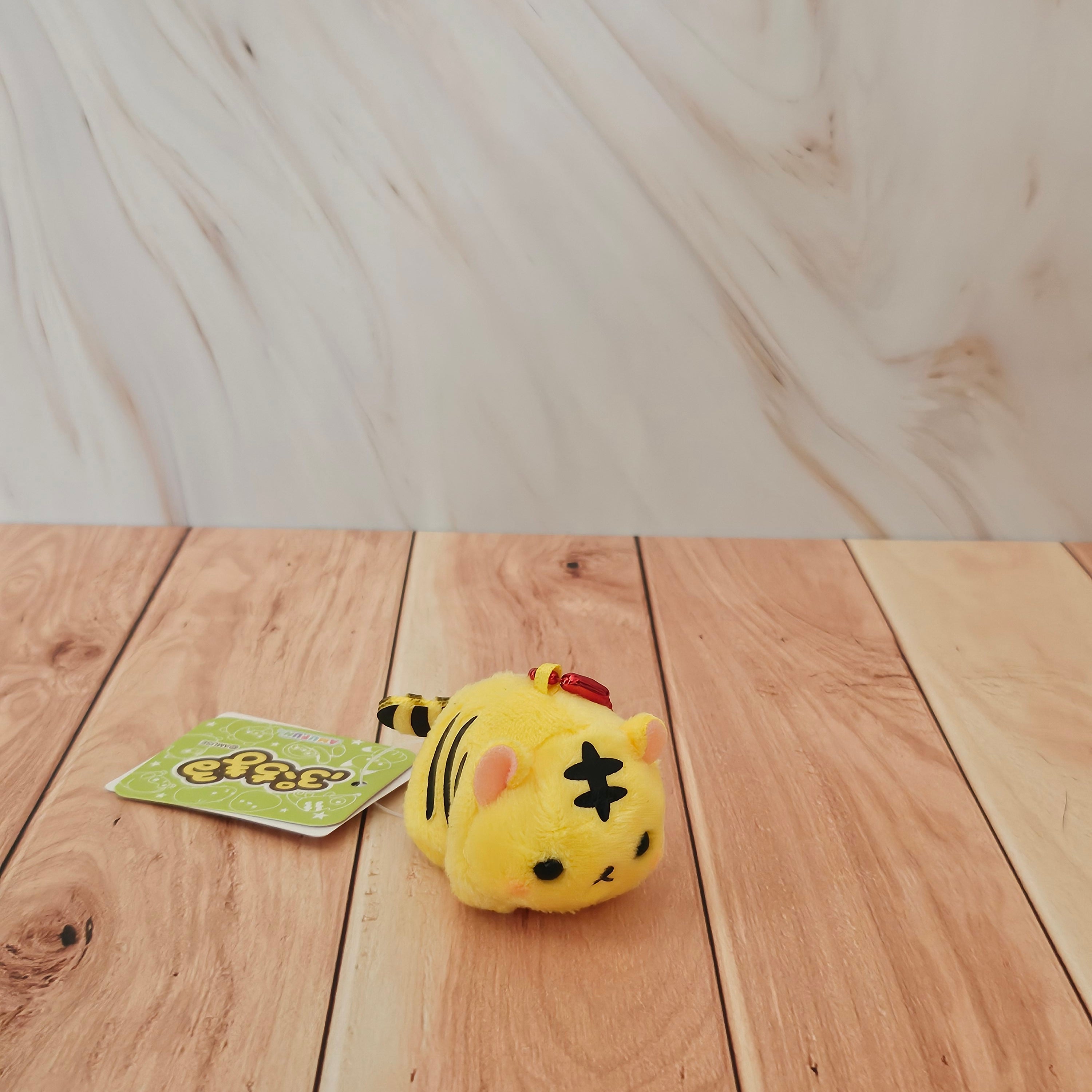 Wild Cats - Puchimaru - Mini Animal Bean-filled Plush Keychain