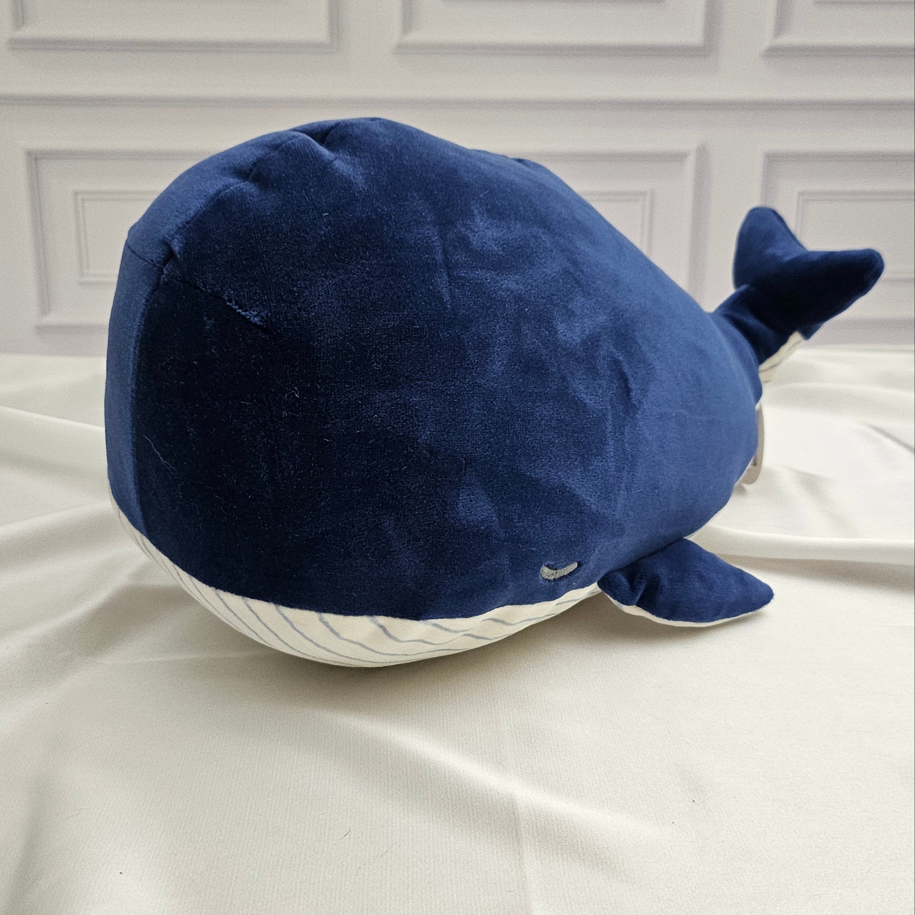 Blue Whale - Marshmallow Animal - 27cm Plush