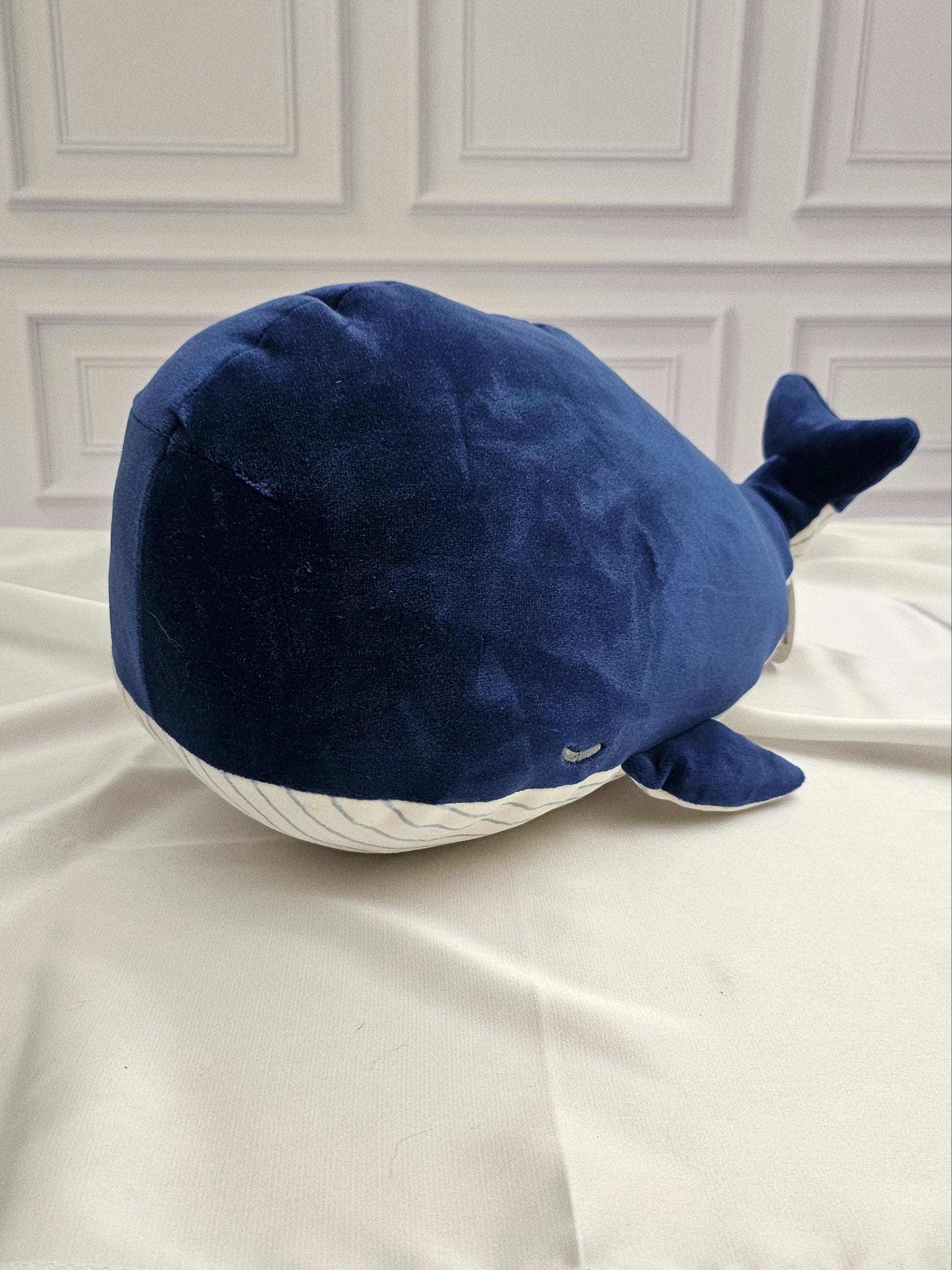 Blue Whale - Marshmallow Animal - 27cm Plush