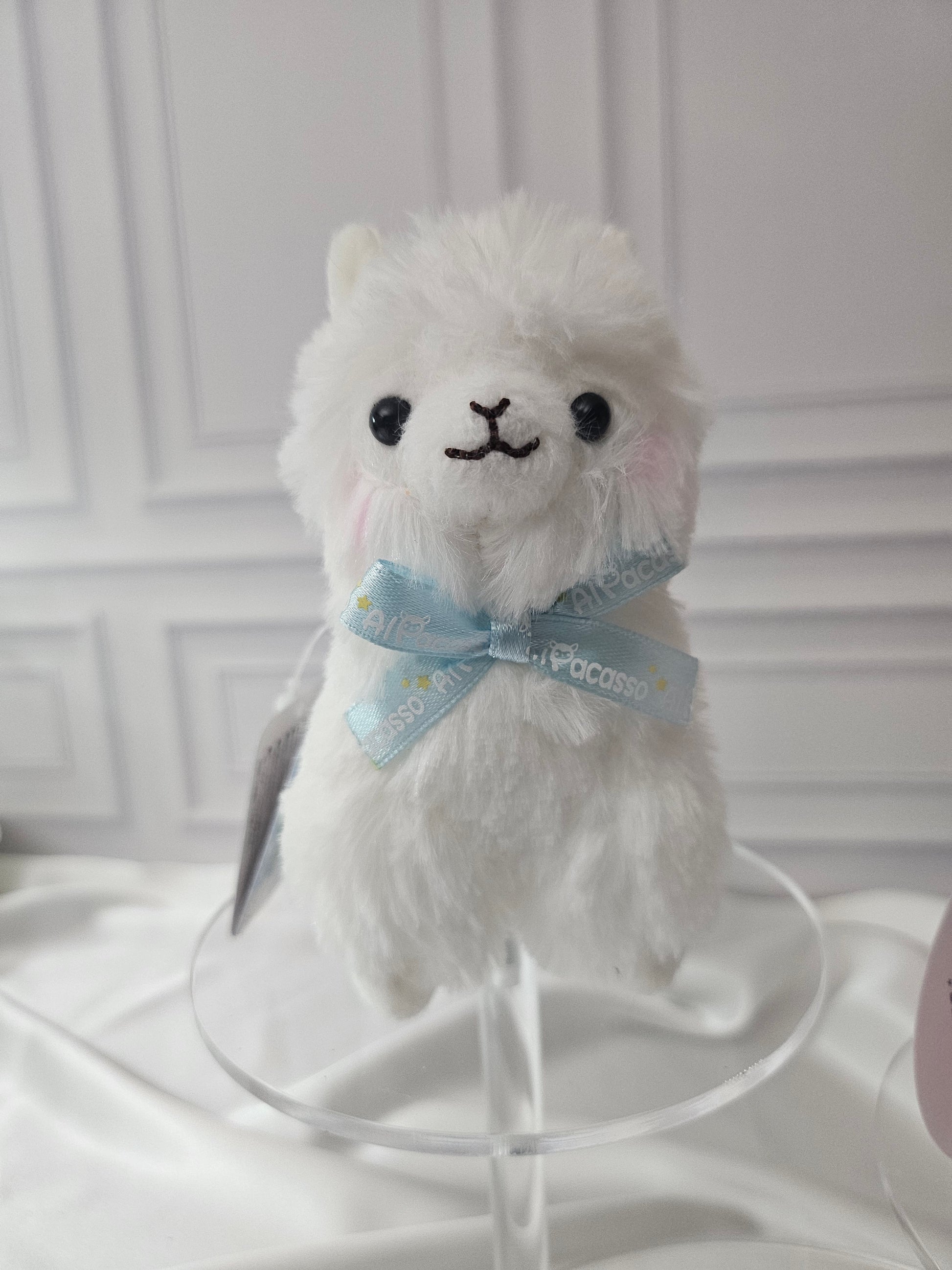 Alpacasso - Ribbon Collection - Adorable Alpaca Plush Keychain