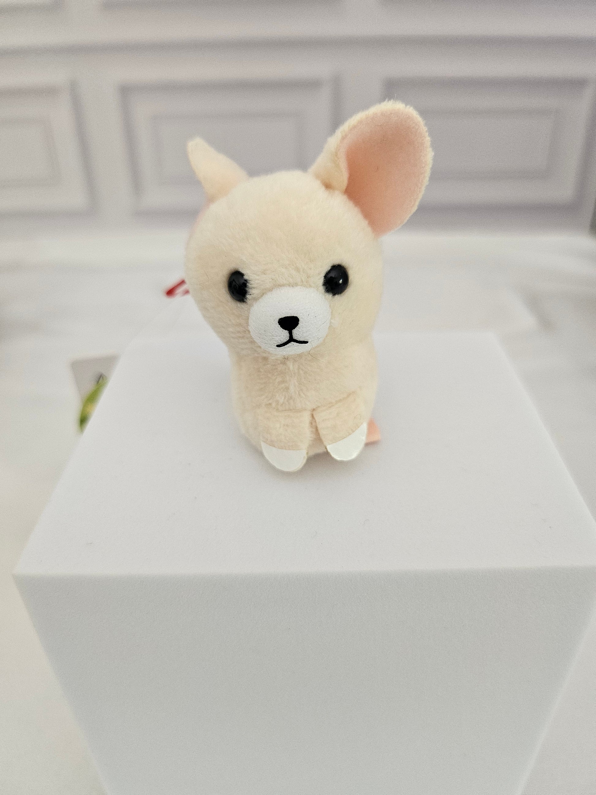RARE Discountinued - Puchimaru - Mini Animal Bean-filled Plush Keychain