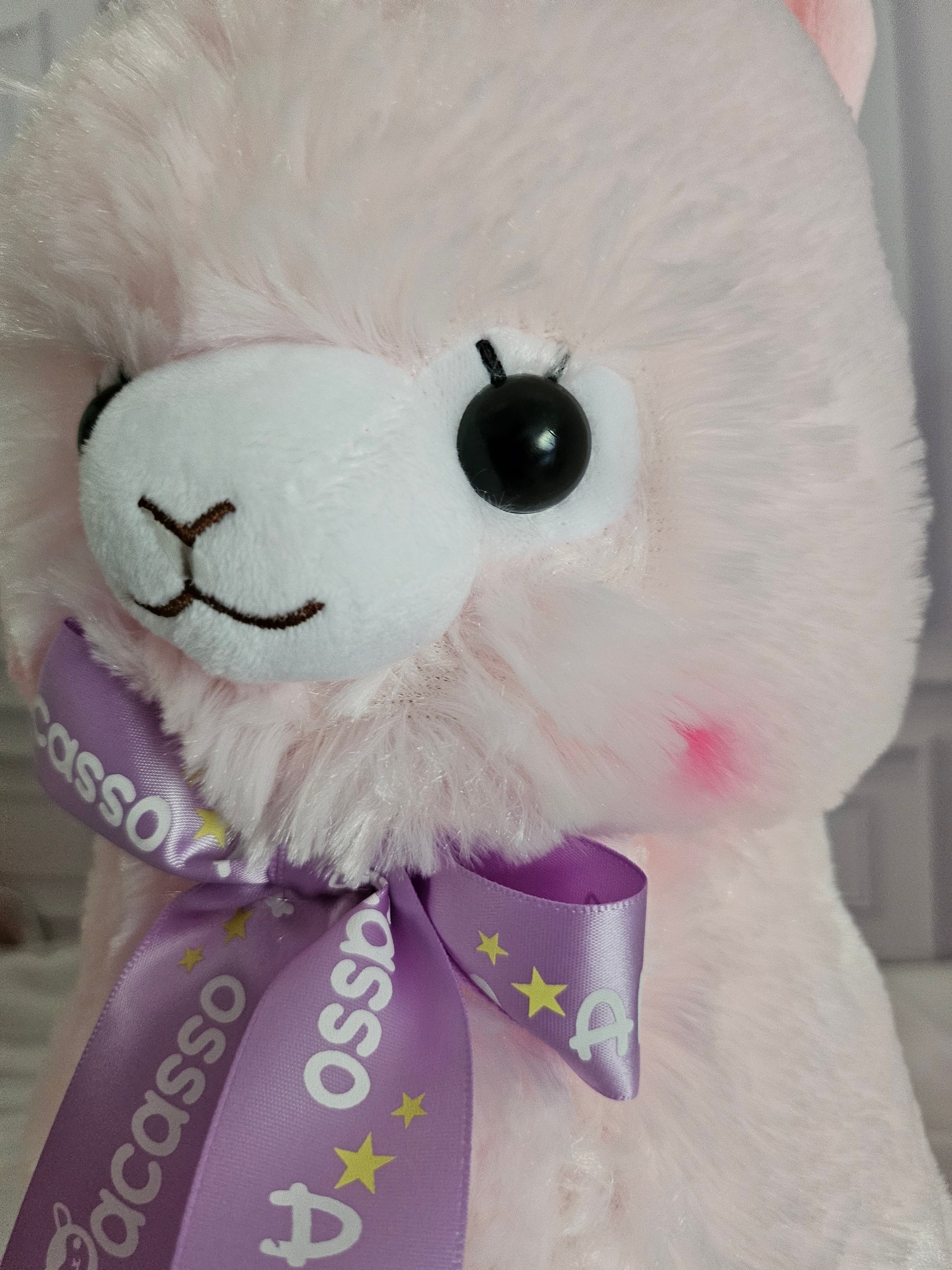 Large Alpacasso - Ribbon Collection - Adorable 38cm Alpaca Plush