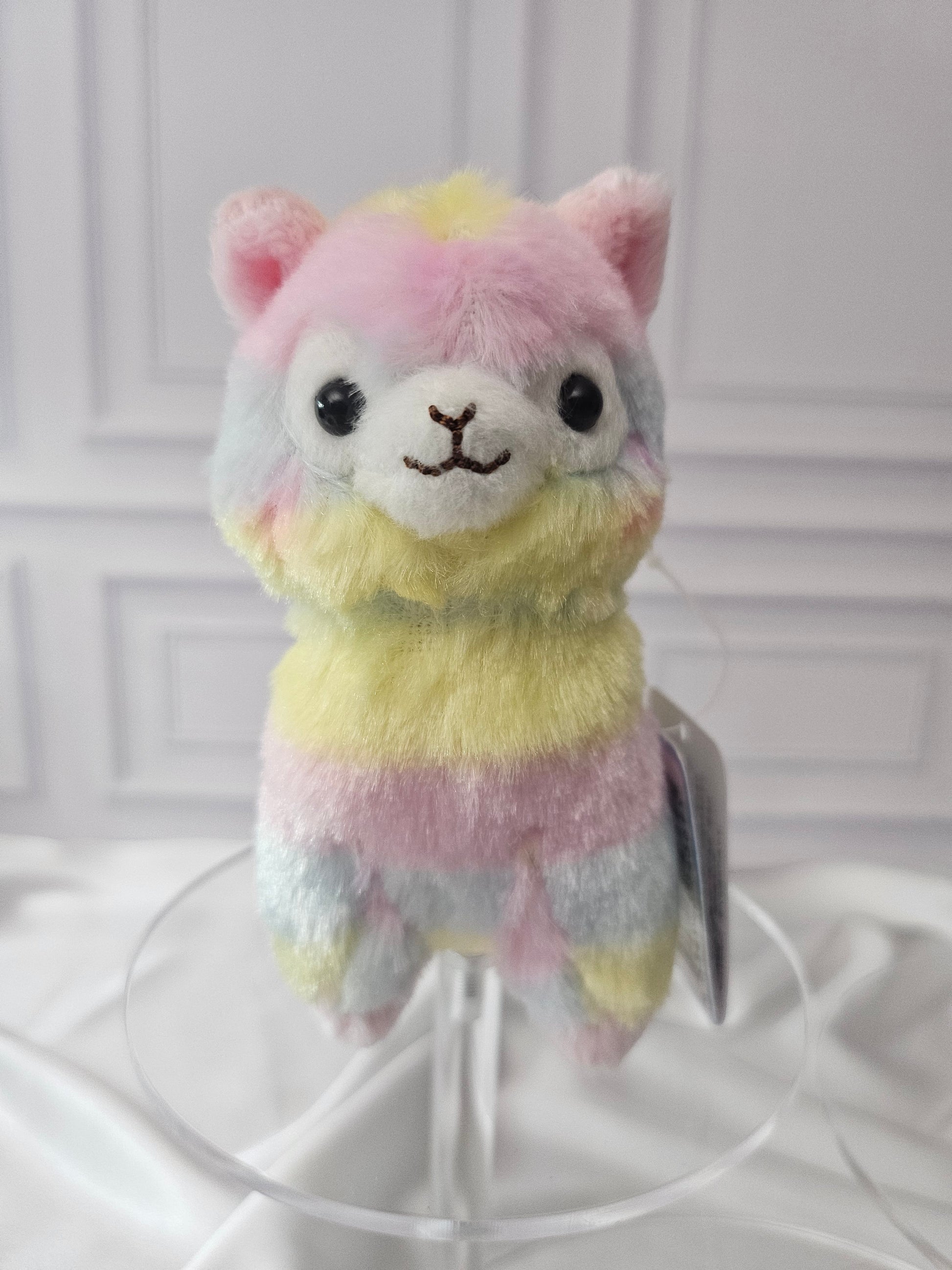 Alpacasso - Ribbon Collection - Adorable Alpaca Plush Keychain