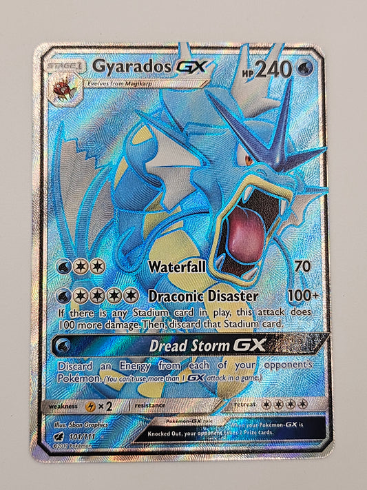 Gyarados GX - Full Art 101/111 Crimson Invansion
