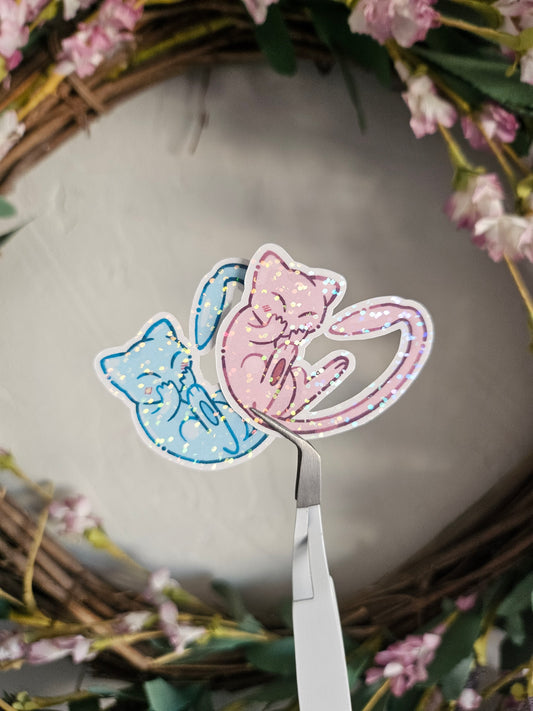 Micro Bubble Kitten - Sticker