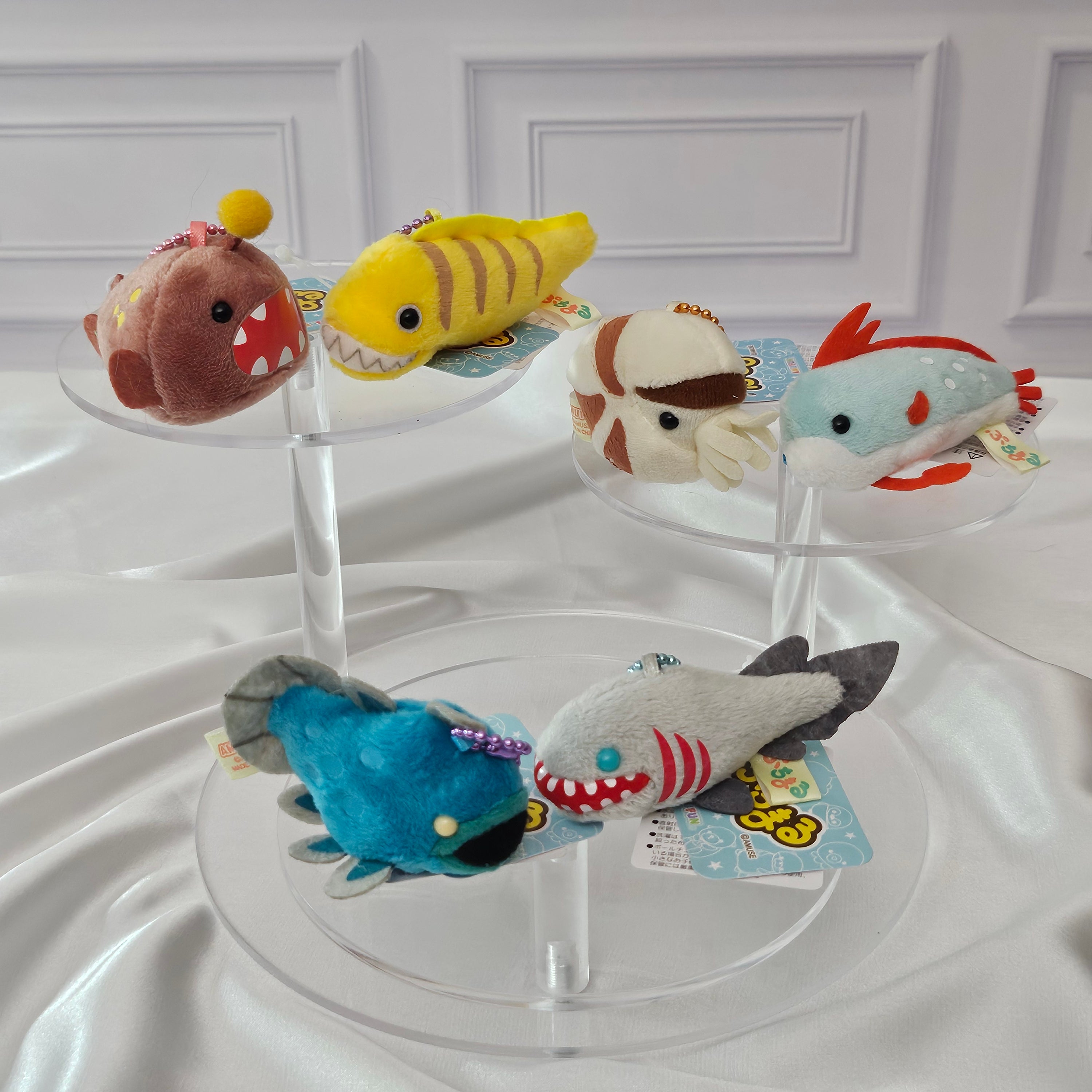 Deep Sea Life - Puchimaru - Mini Animal Bean-filled Plush Keychain