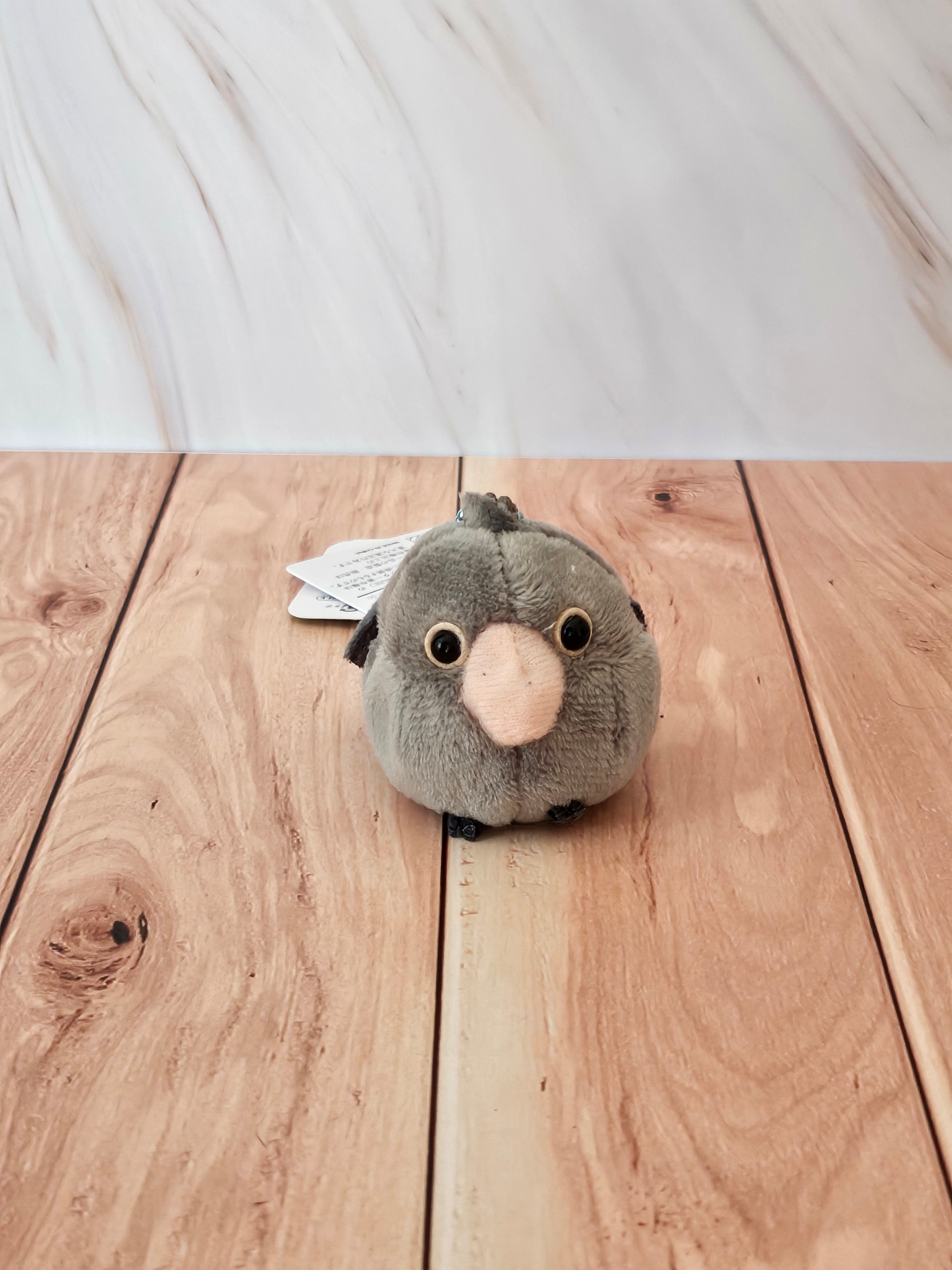 Birds - Puchimaru - Bean-filled Plush Keychain