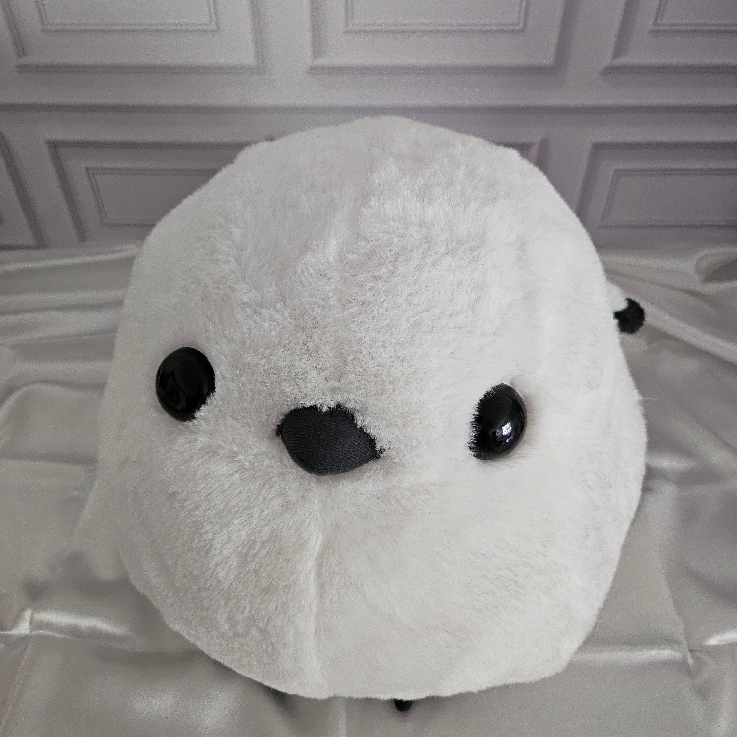 Extra Large Fuku Fuku Shima Enaga  - Adorable 28cm Snow Fairy Plush