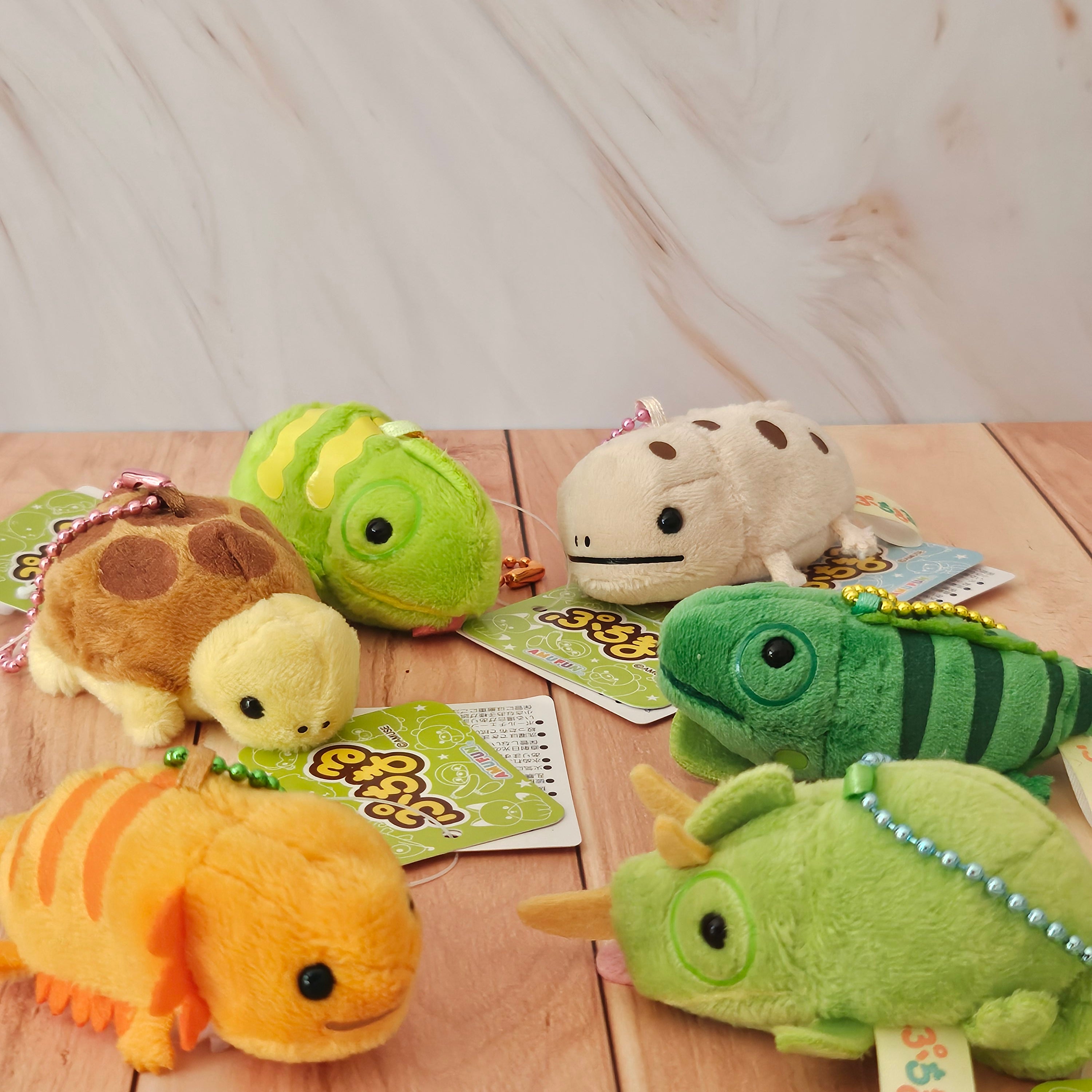 Lizards & Co - Puchimaru - Mini Animal Bean-filled Plush Keychain