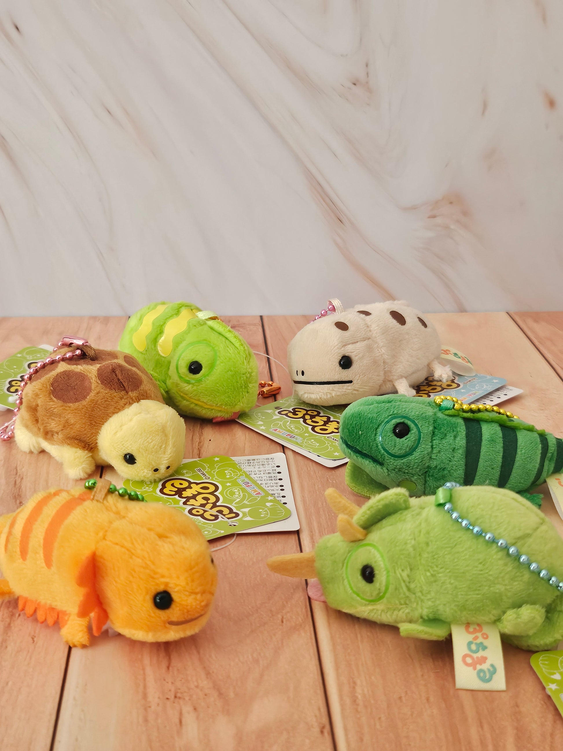 Lizards & Co - Puchimaru - Mini Animal Bean-filled Plush Keychain