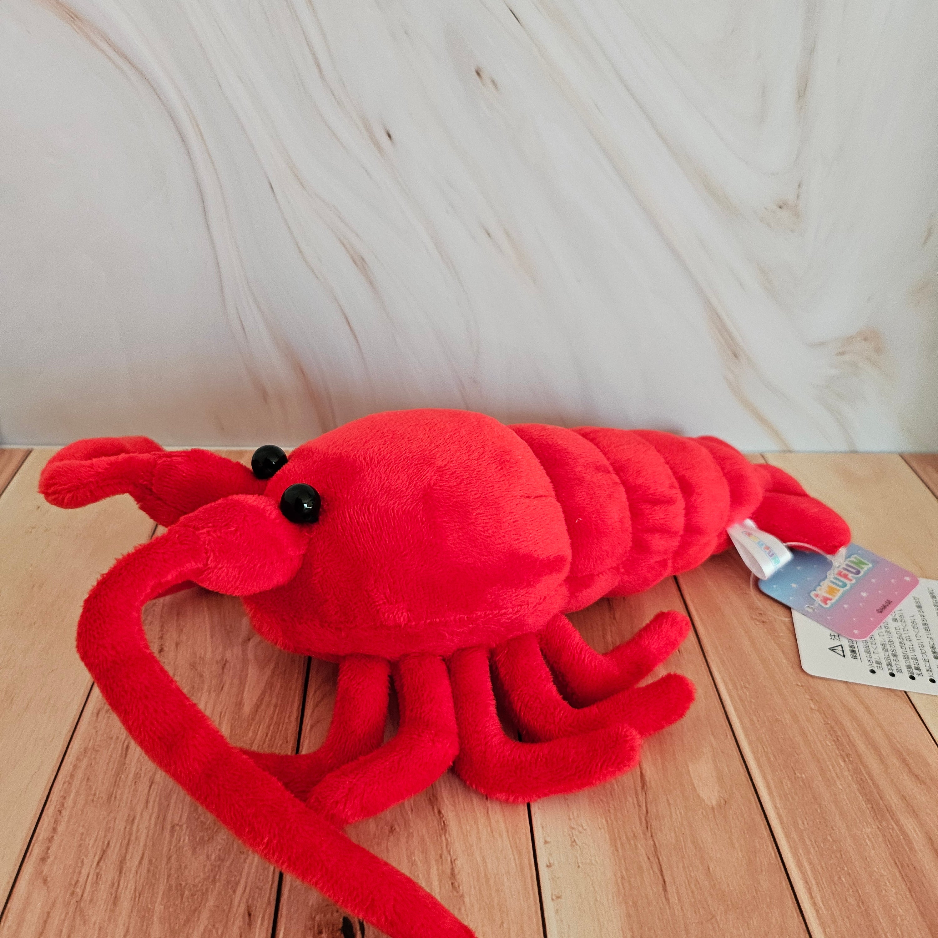 Large Lobster - AMUSE Aquarium - Adorable 23cm Plush