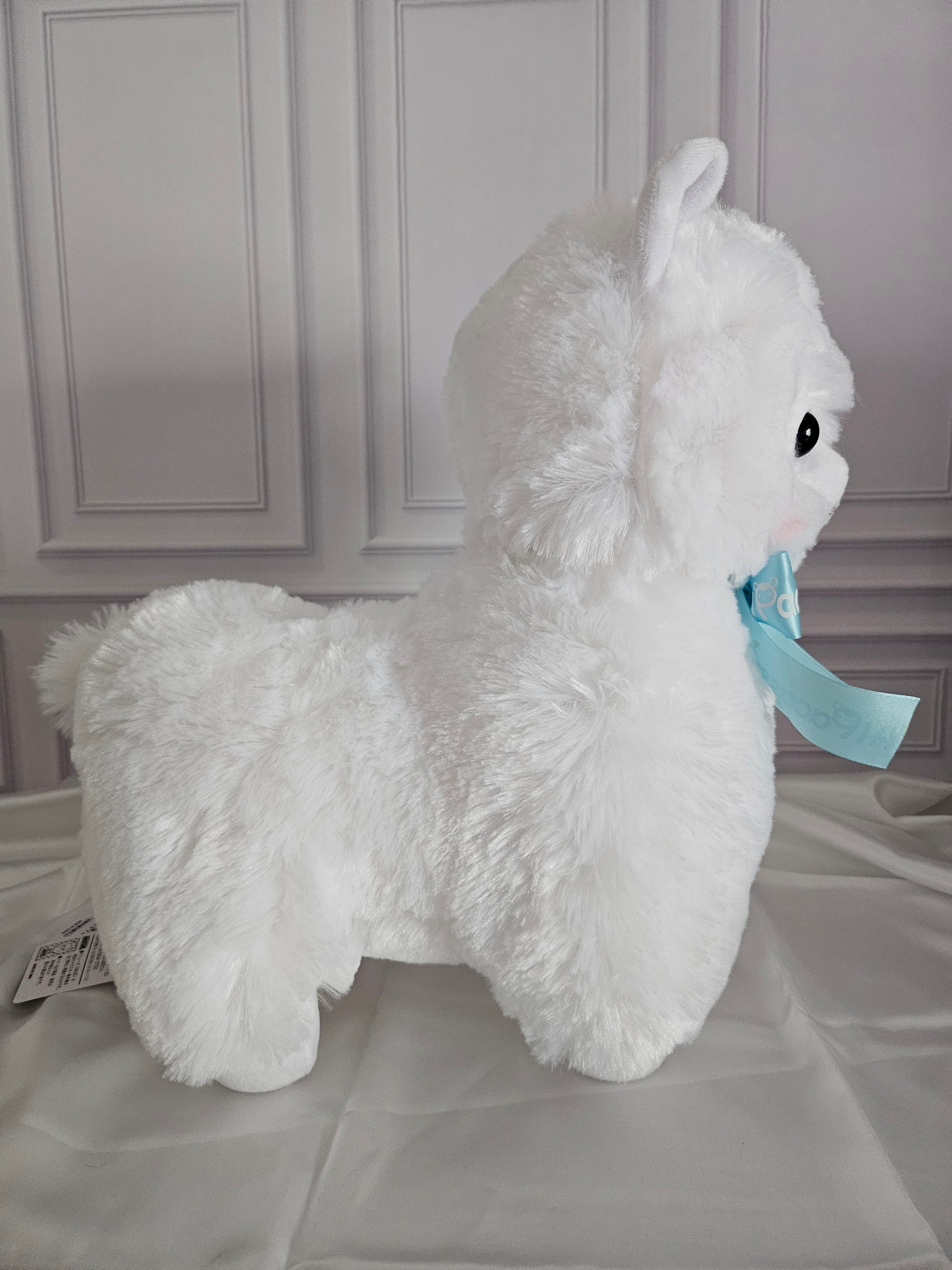 Large Alpacasso - Ribbon Collection - Adorable 38cm Alpaca Plush