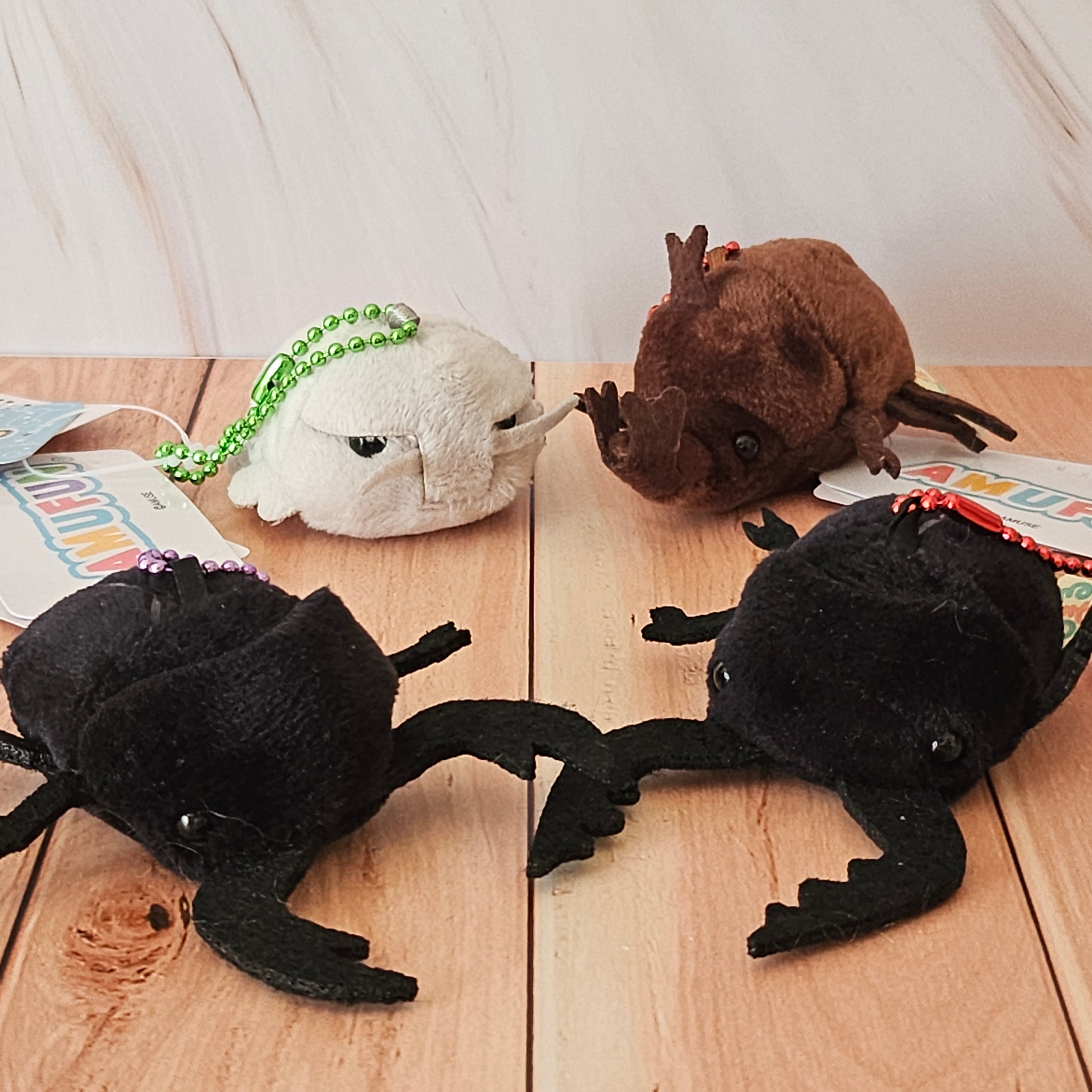 Arthropods - Puchimaru - Mini Beetle Bean-filled Plush Keychain