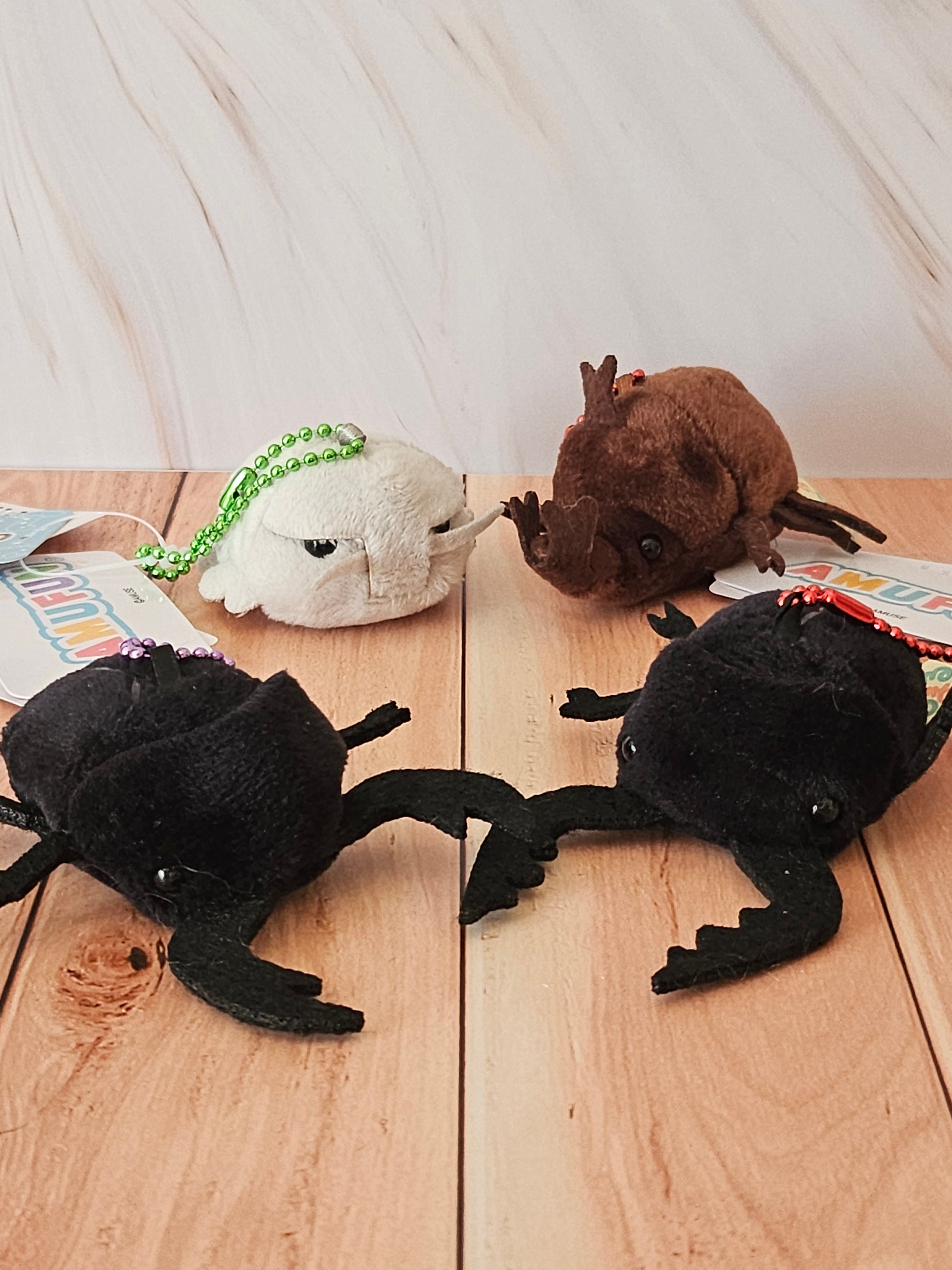 Arthropods - Puchimaru - Mini Beetle Bean-filled Plush Keychain