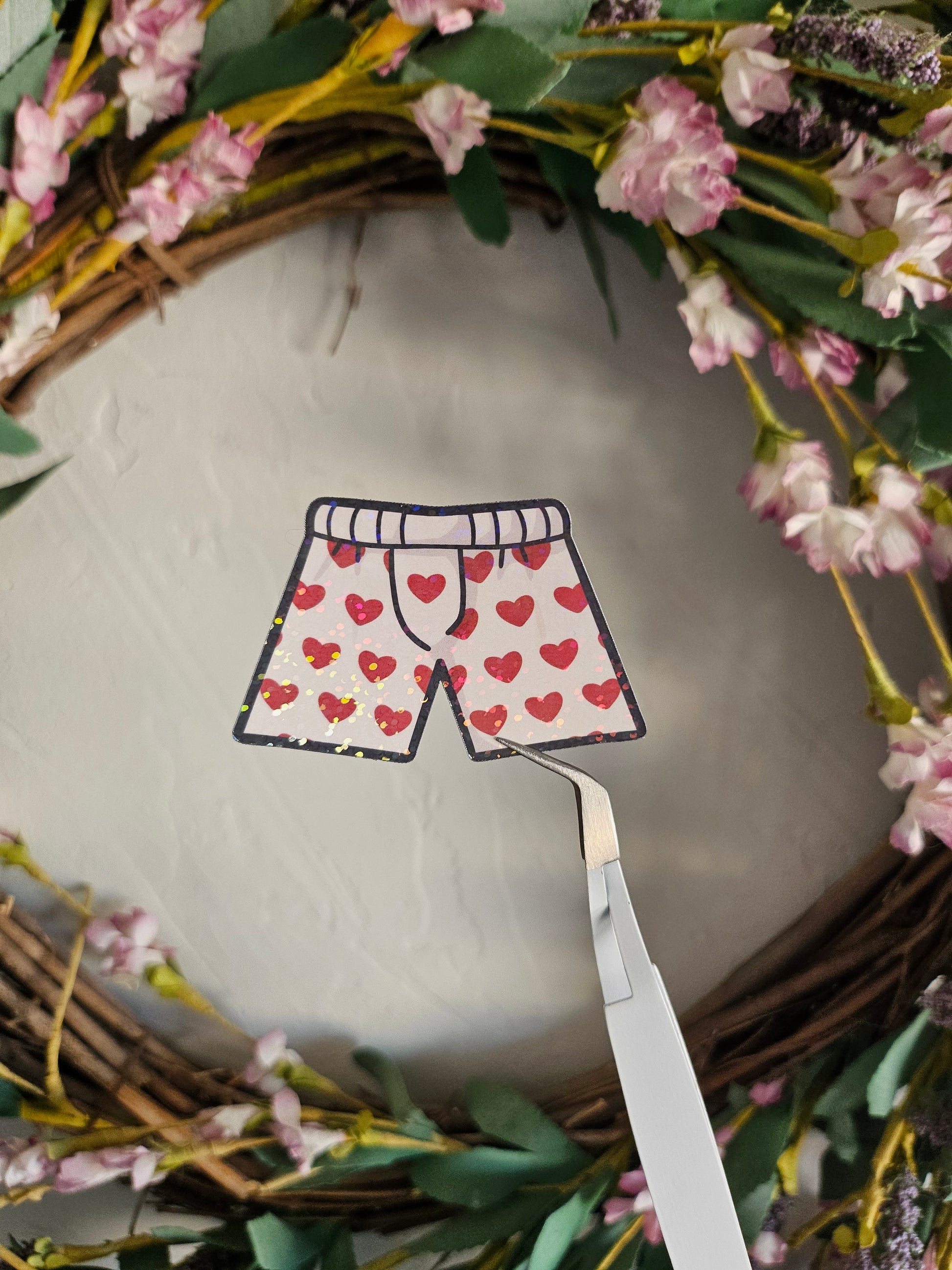 Carl's Heart Boxers - Magnetic Bookmark