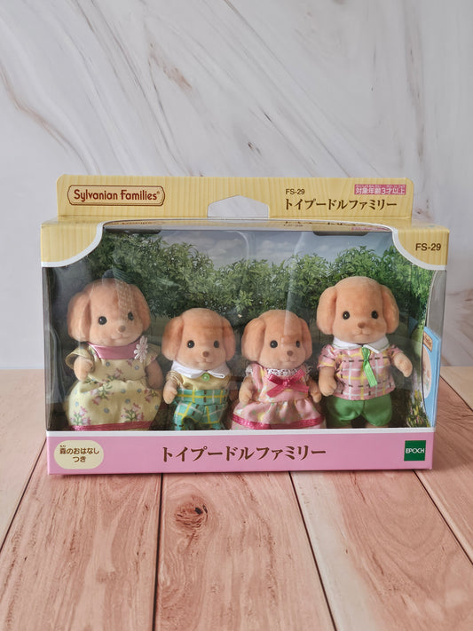 Toy Poodle Family Set - Sylvanian Families
