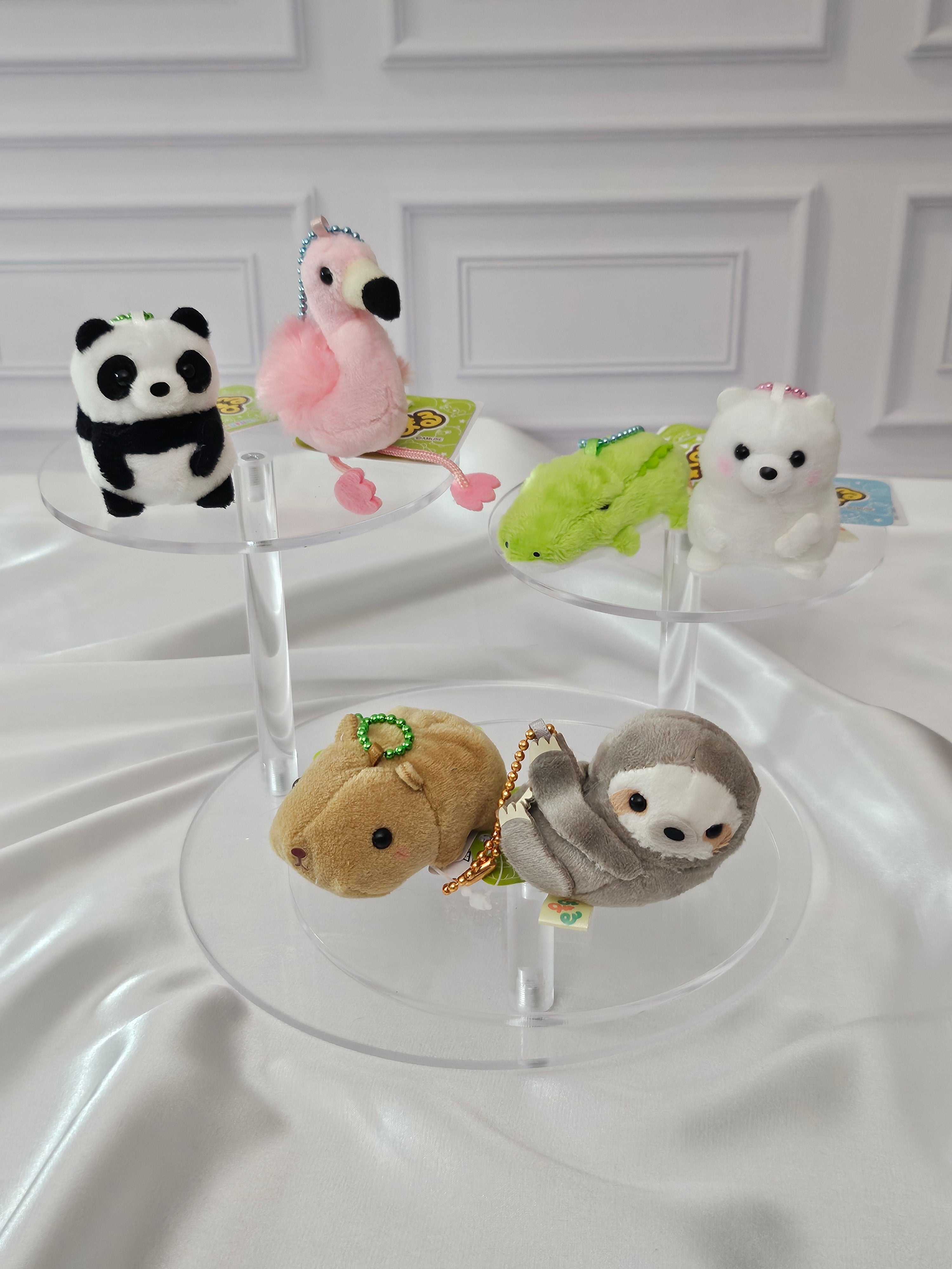 Zoo Animals - Puchimaru - Mini Animal Bean-filled Plush Keychain