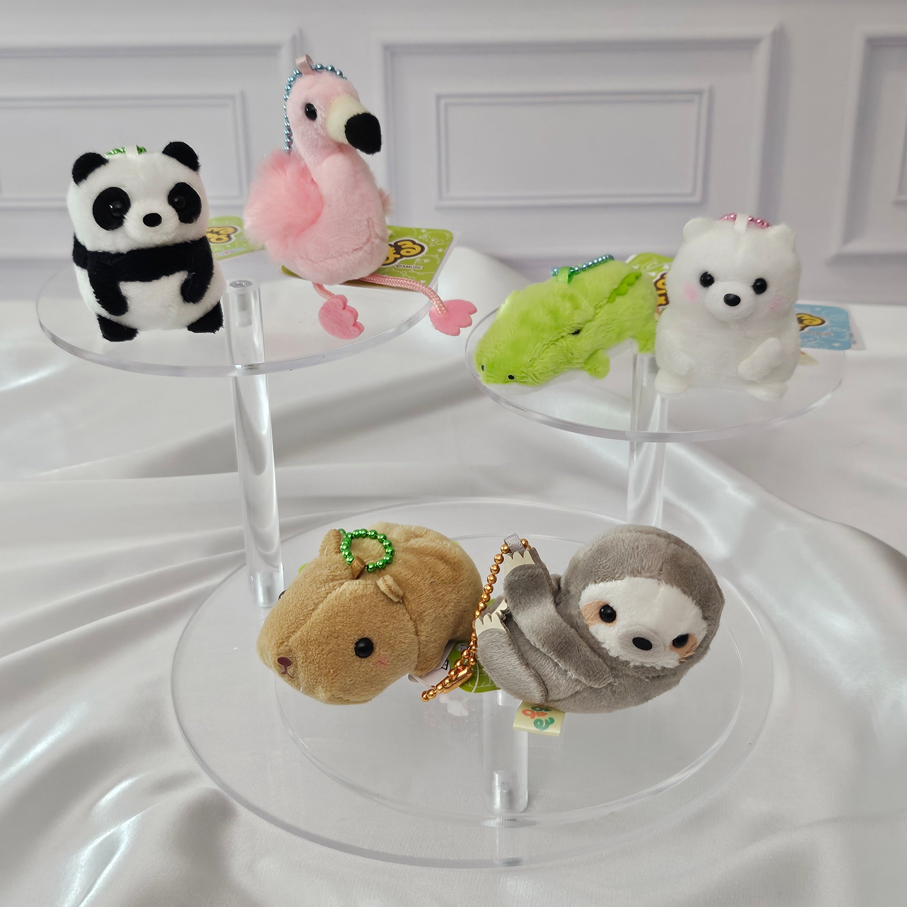 Zoo Animals - Puchimaru - Mini Animal Bean-filled Plush Keychain
