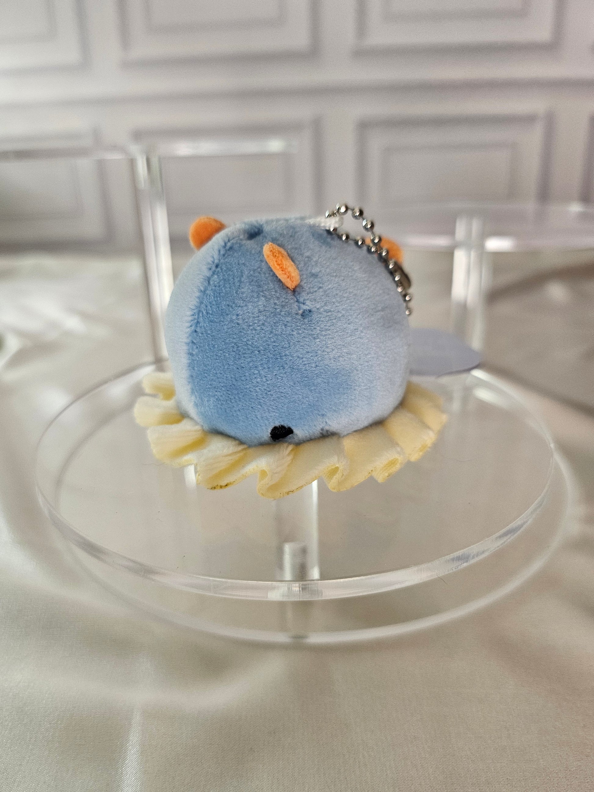 Marshmallow Aquamie - Plush Keychain - Soft Squishy Sea Life