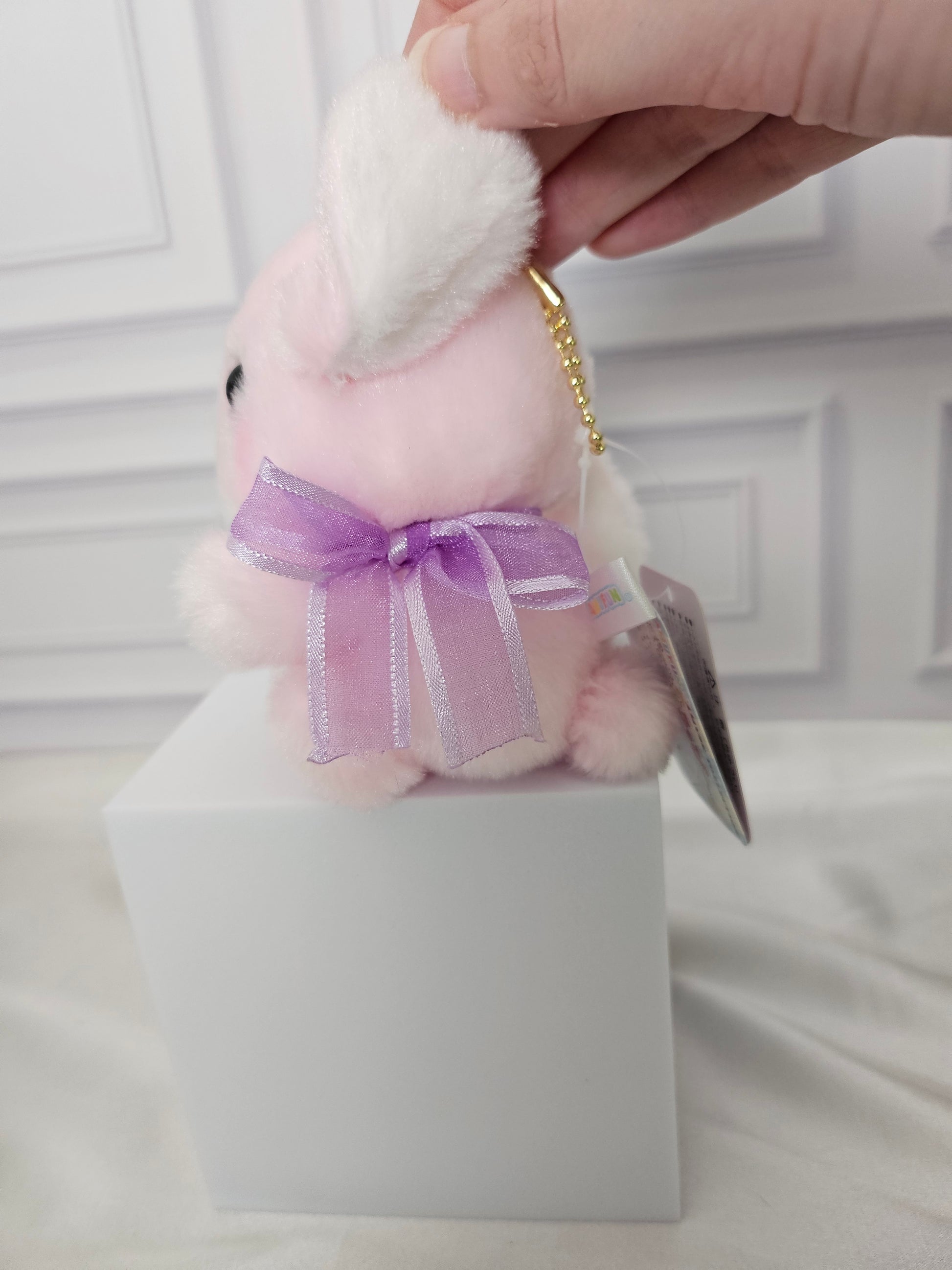 Pote Usa Loppy Bunny - Adorable Soft - Plush Keychain