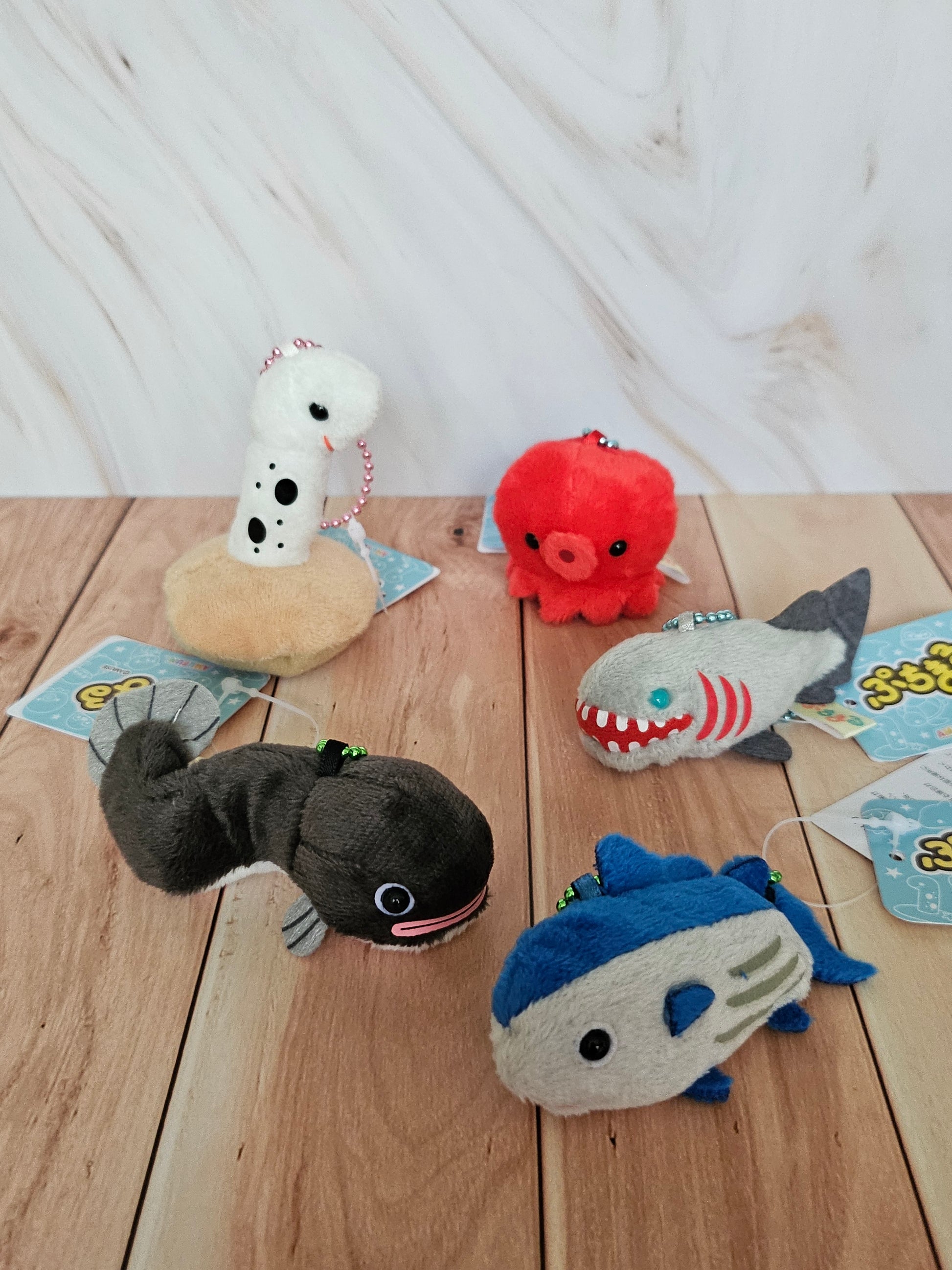 Sea Critters 2 - Puchimaru - Mini Animal Bean-filled Plush Keychain
