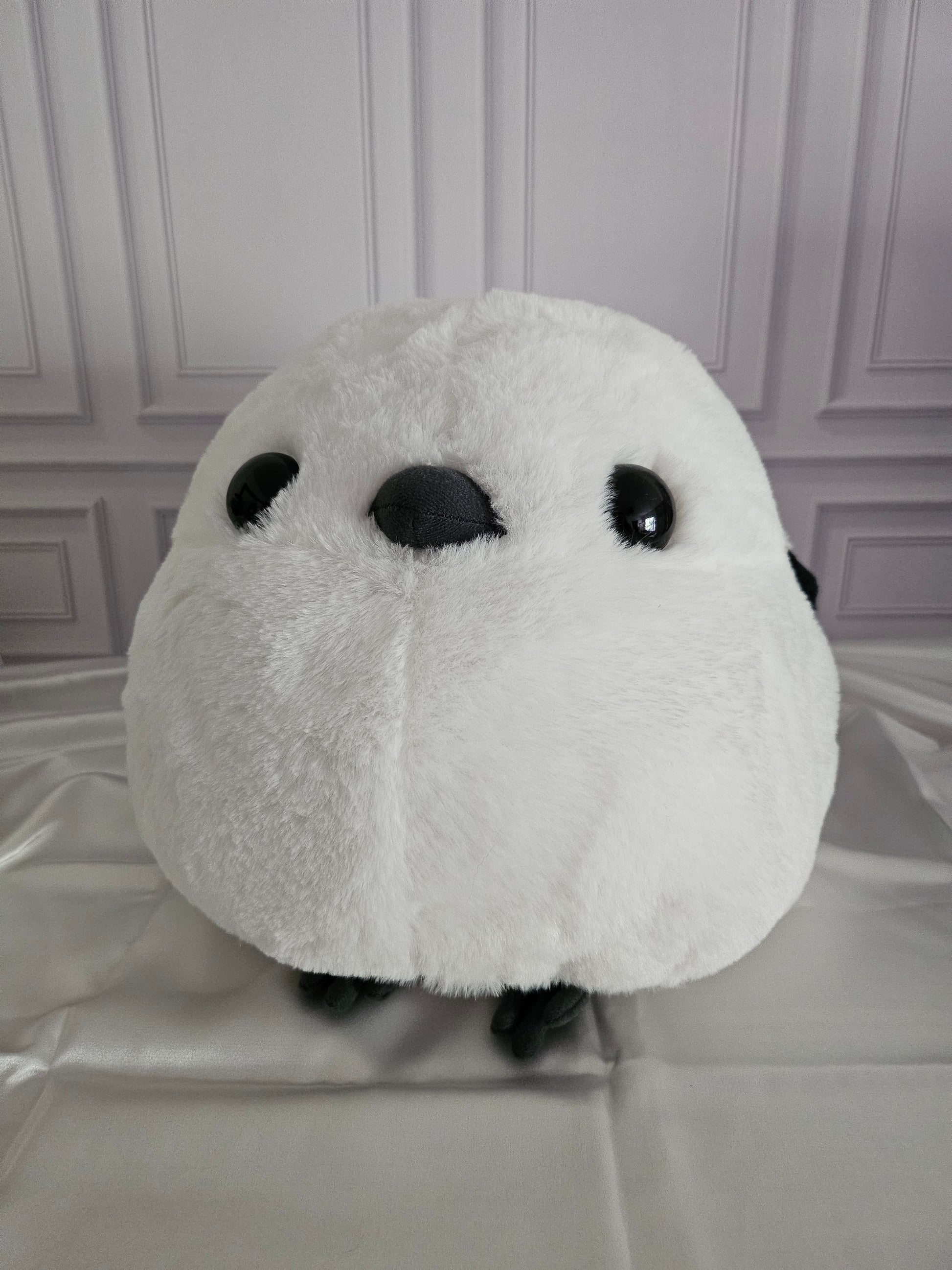 Extra Large Fuku Fuku Shima Enaga  - Adorable 28cm Snow Fairy Plush
