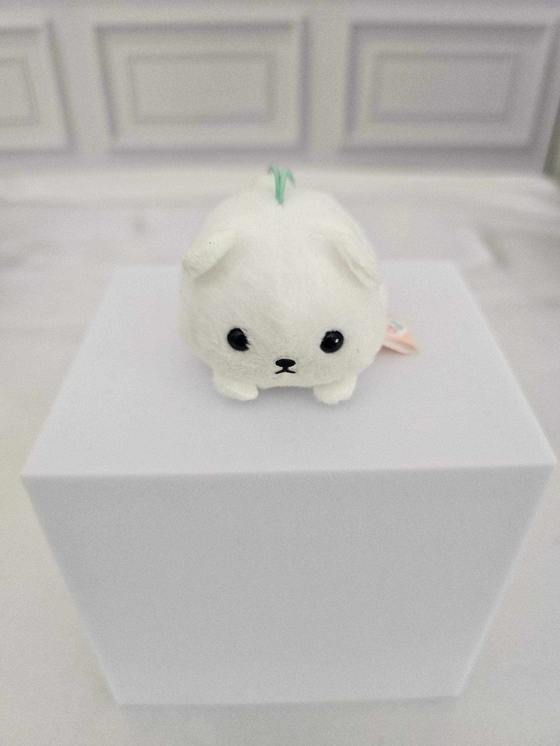 RARE Discountinued - Puchimaru - Mini Animal Bean-filled Plush Keychain