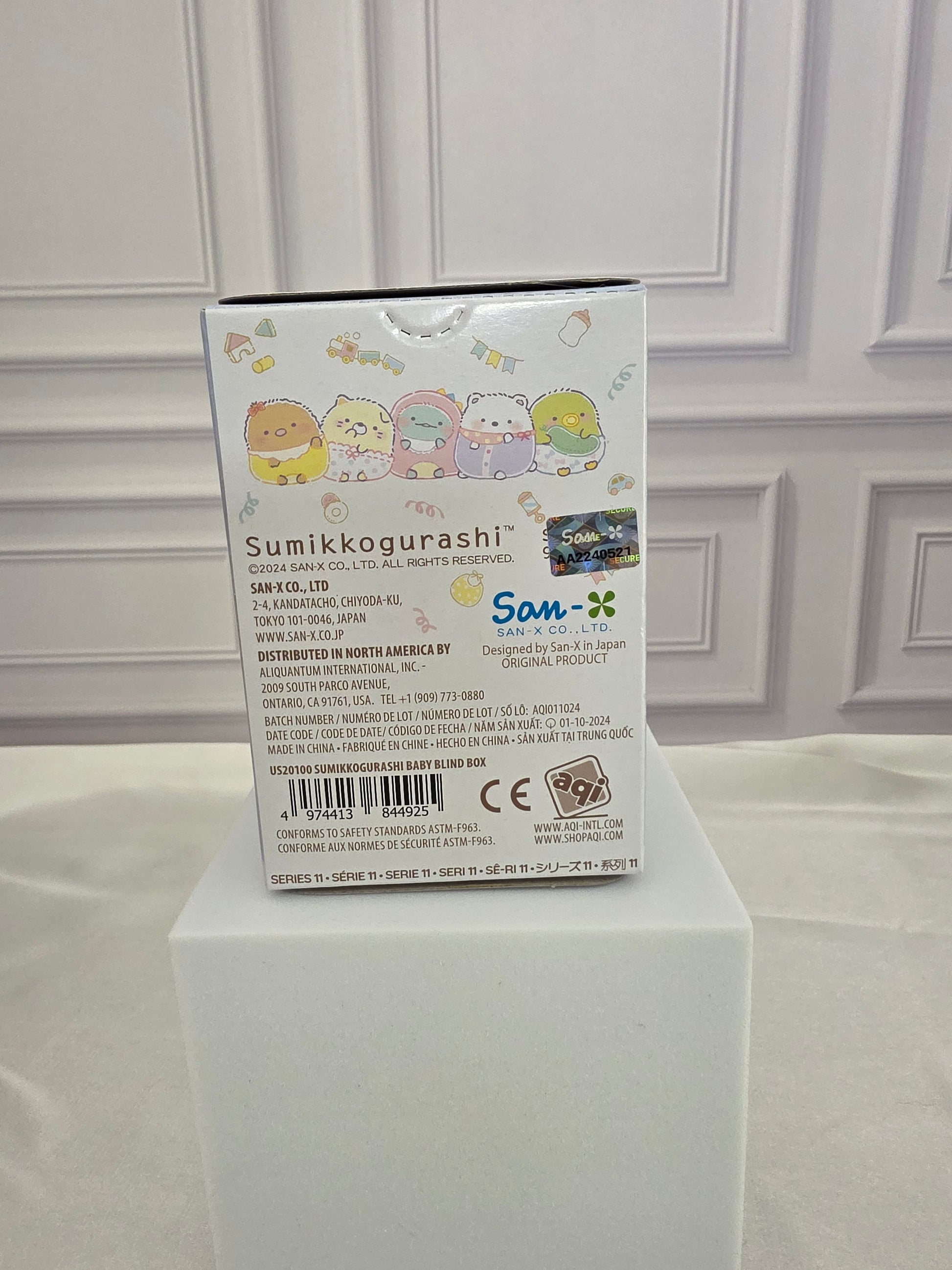 Sumikkogurashi Baby - Series 11 - Plush Keychain Blind Box