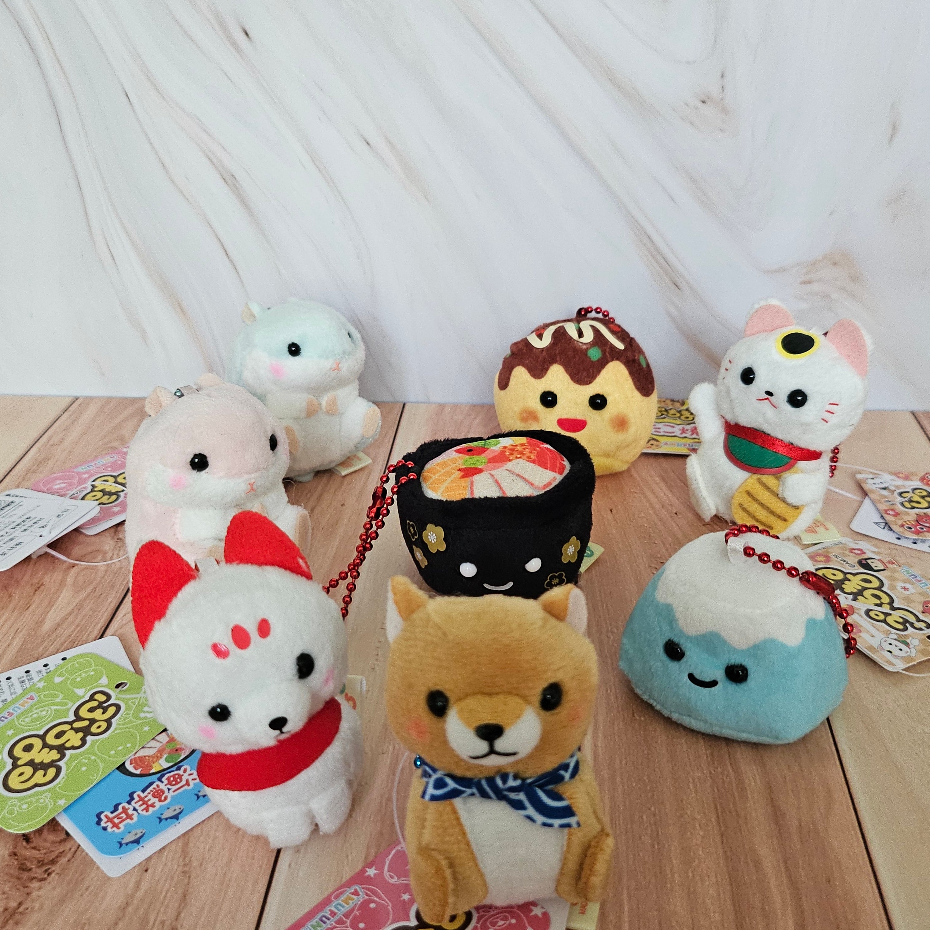 Special/Mythical Critters - Puchimaru - Mini Animal Bean-filled Plush Keychain