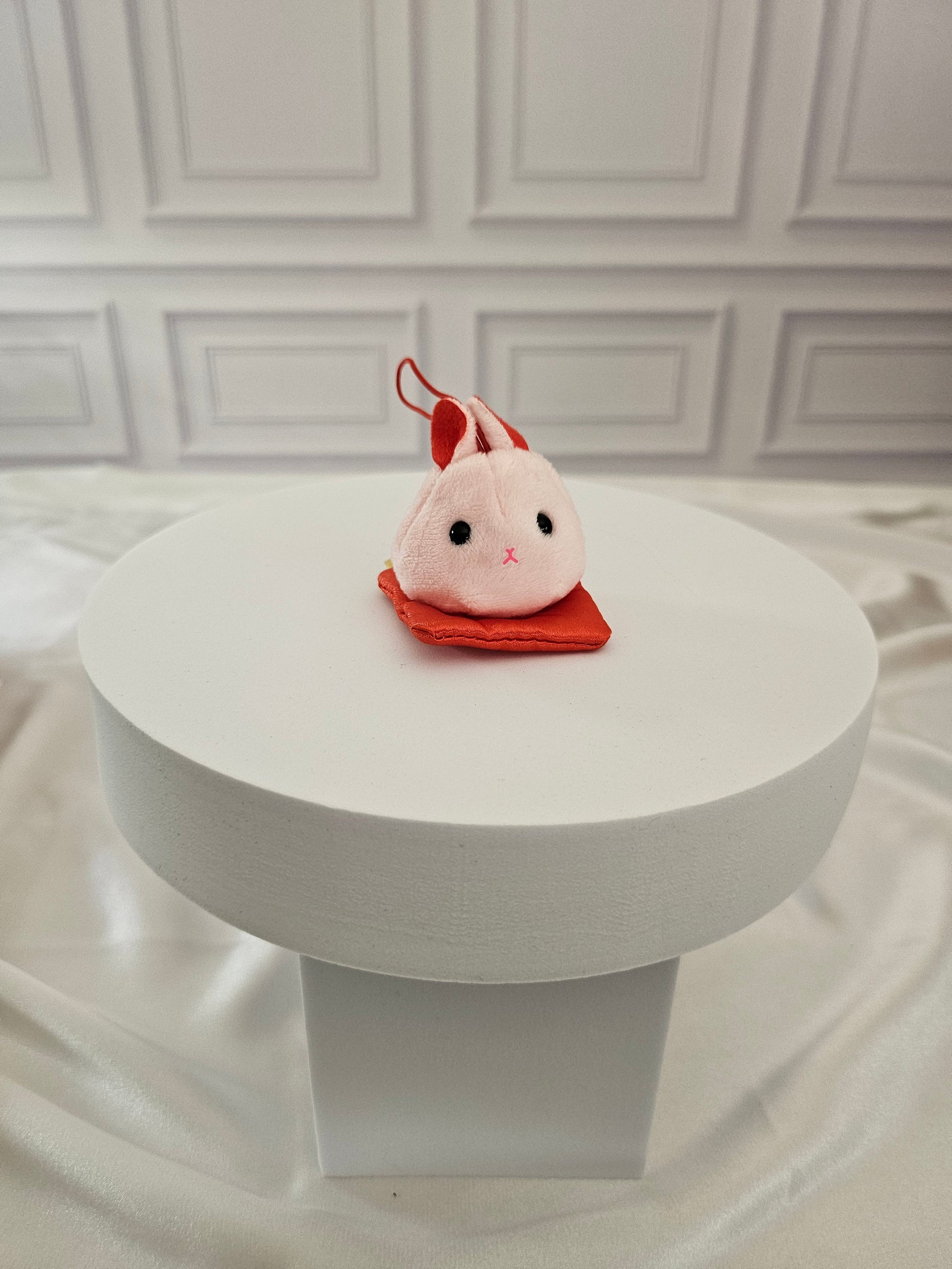 RARE Discountinued - Puchimaru - Mini Animal Bean-filled Plush Keychain