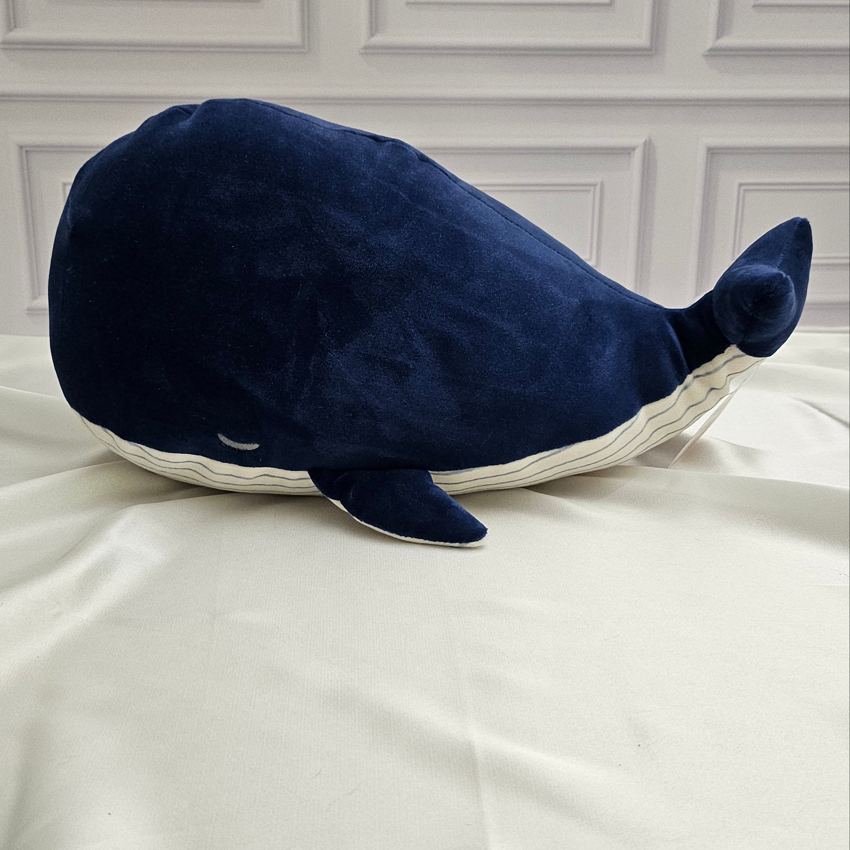 Blue Whale - Marshmallow Animal - 27cm Plush