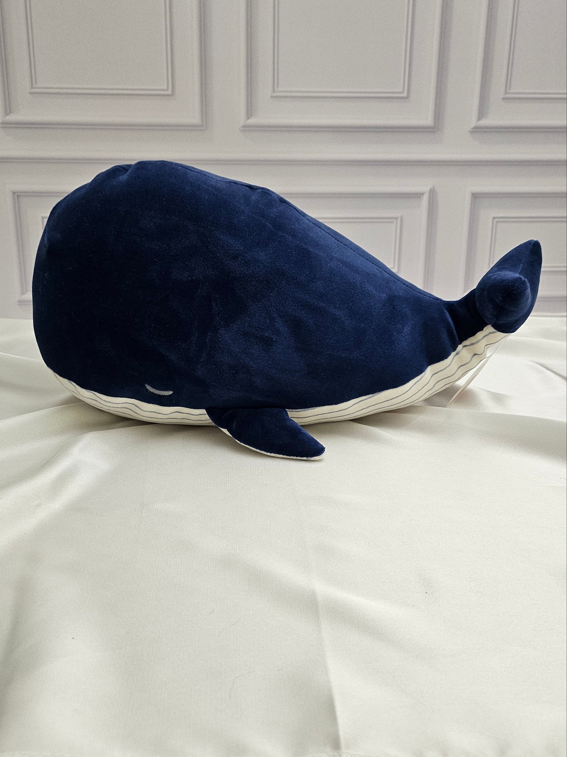 Blue Whale - Marshmallow Animal - 27cm Plush