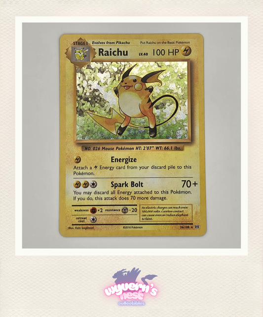 Raichu - Holo 36/108 XY Evolutions
