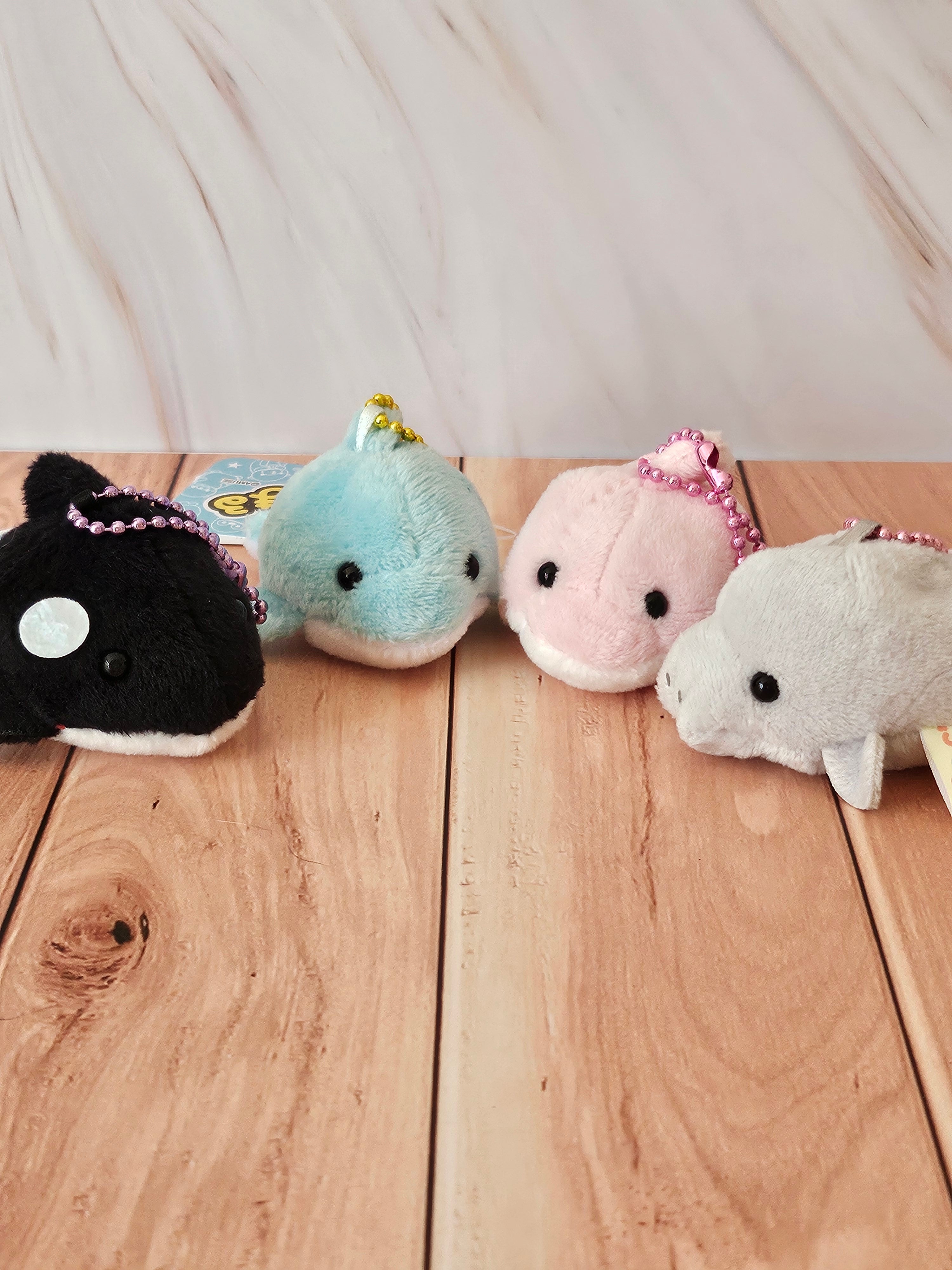 Large Sea Mammals  - Puchimaru - Bean-filled Plush Keychain