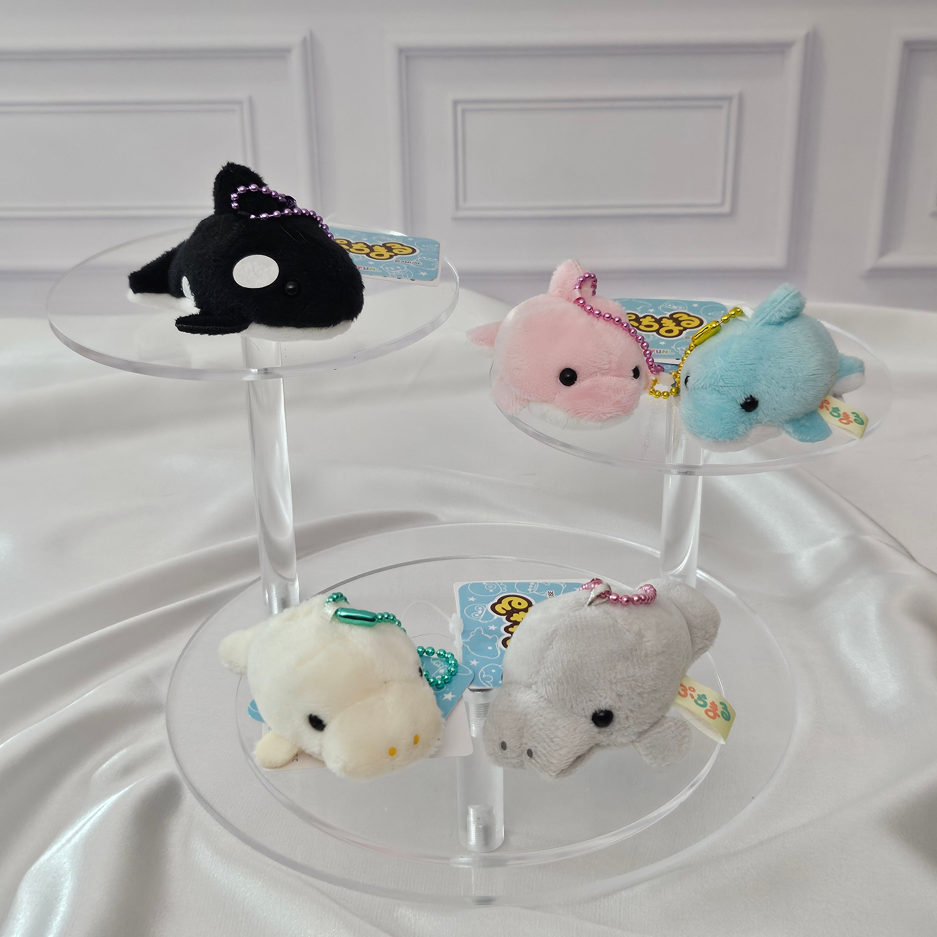 Large Sea Mammals  - Puchimaru - Mini Animal Bean-filled Plush Keychain