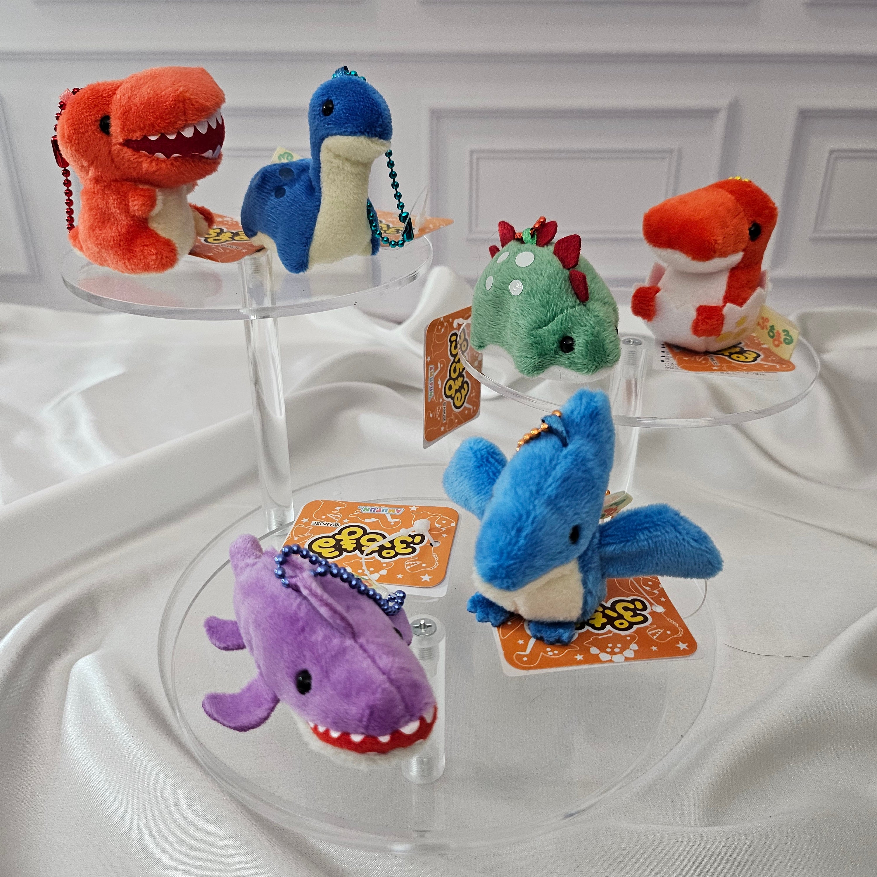 Dinosaurs - Puchimaru - Mini Animal Bean-filled Plush Keychain