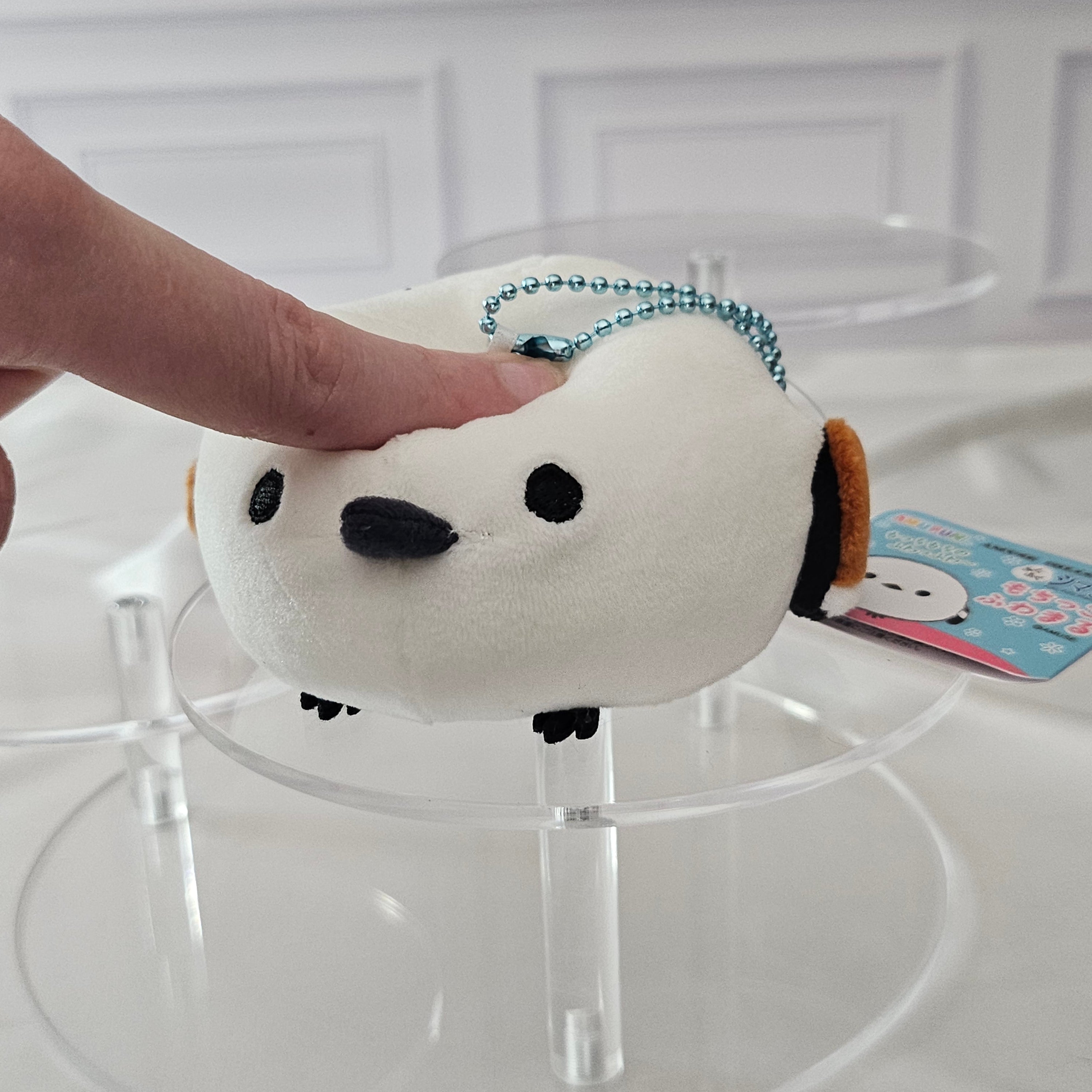 Shima Enaga Snow Fairy - Mochi Beanbag Plush Keychain